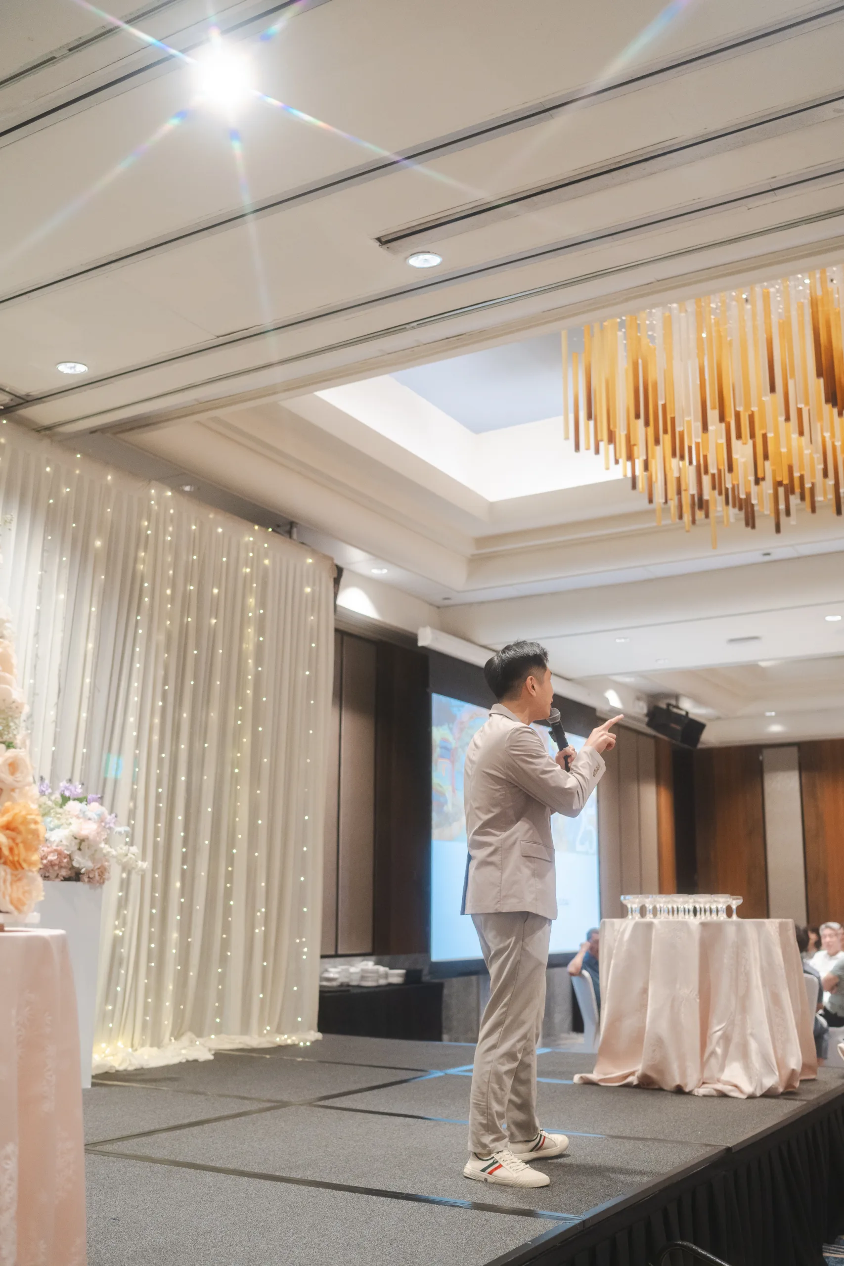 Actual day wedding at Voco Orchard, Singapore.