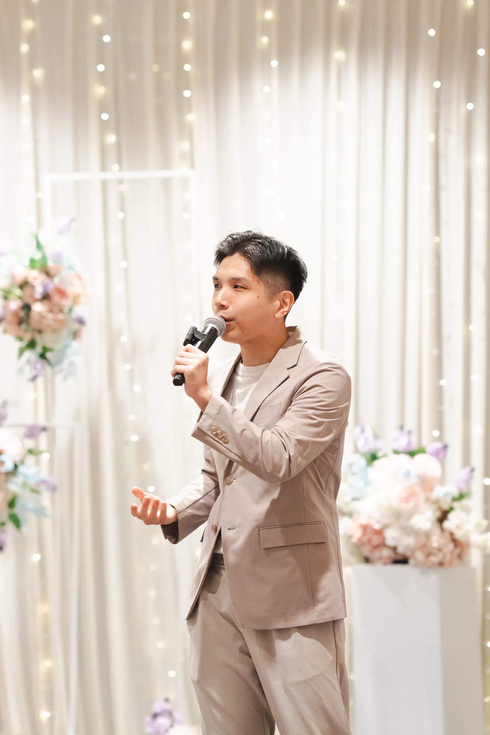 Actual day wedding at Voco Orchard, Singapore.