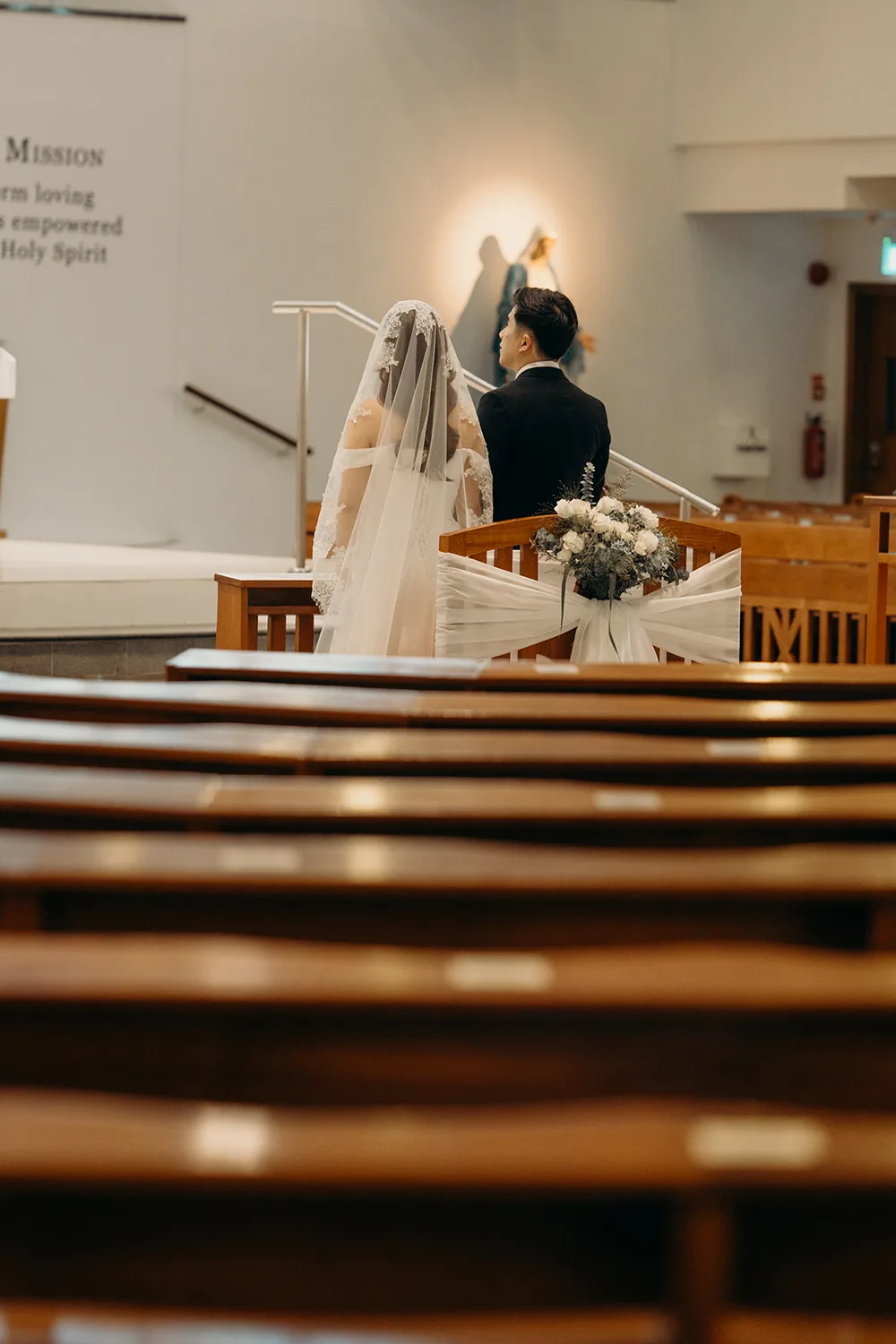 Holy Matrimony at Church of Holy Spirit, Singapore.