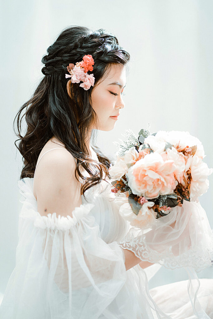 Dreamy bridal photography in Singapore by xanthe.sg