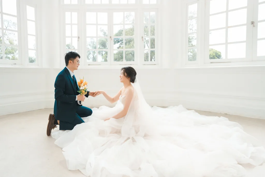 Pre-wedding photoshoot at Gallop Extension, Botanic Gardens, Singapore