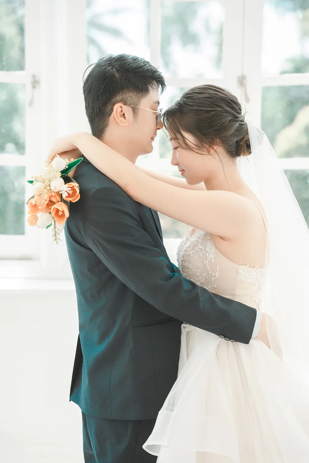 Pre-wedding photoshoot at Gallop Extension, Botanic Gardens, Singapore