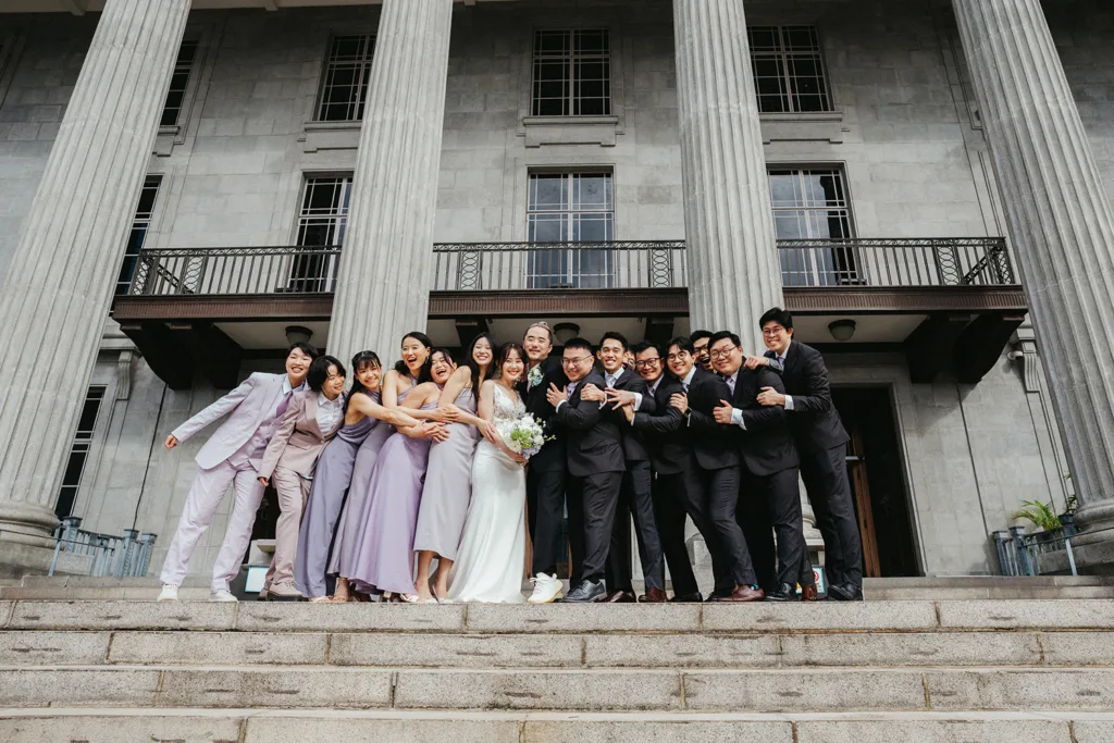 Actual day wedding at Marriott Tang Plaza Hotel, Singapore.