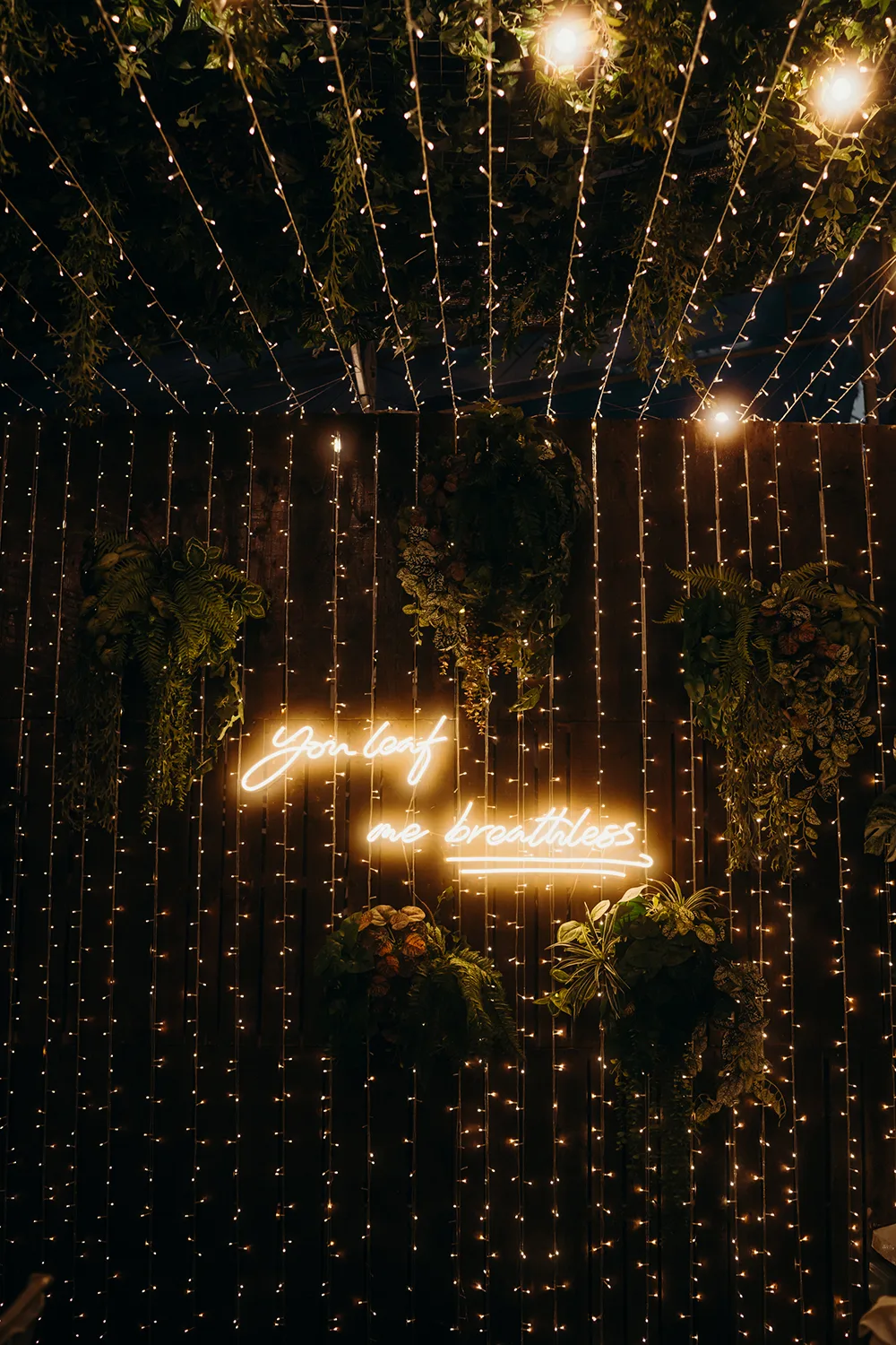 Actual day wedding at Au Balcon at The Garage, Botanic Gardens, Singapore.