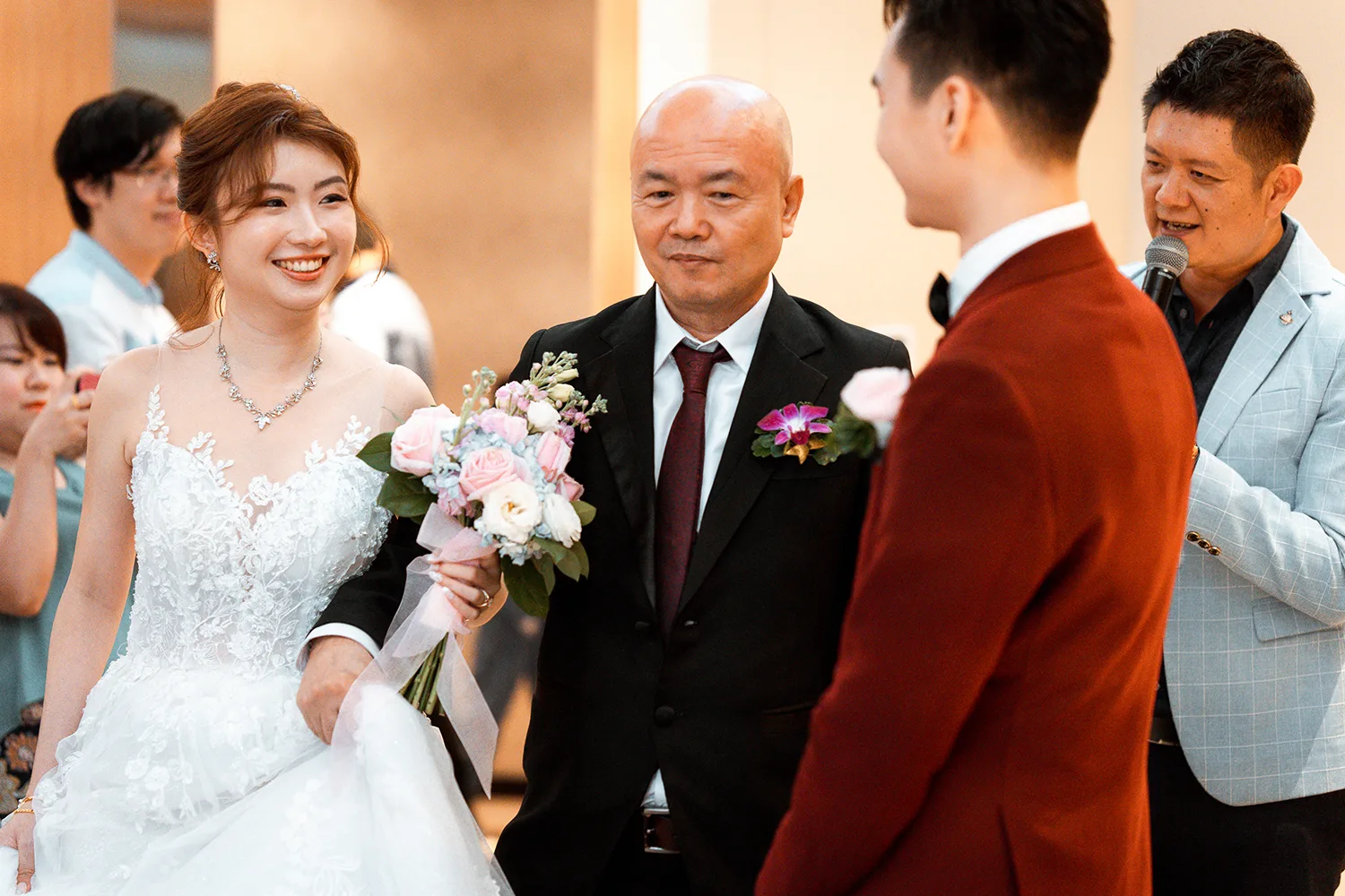 Actual day wedding at Four Points by Sheraton, Singapore.