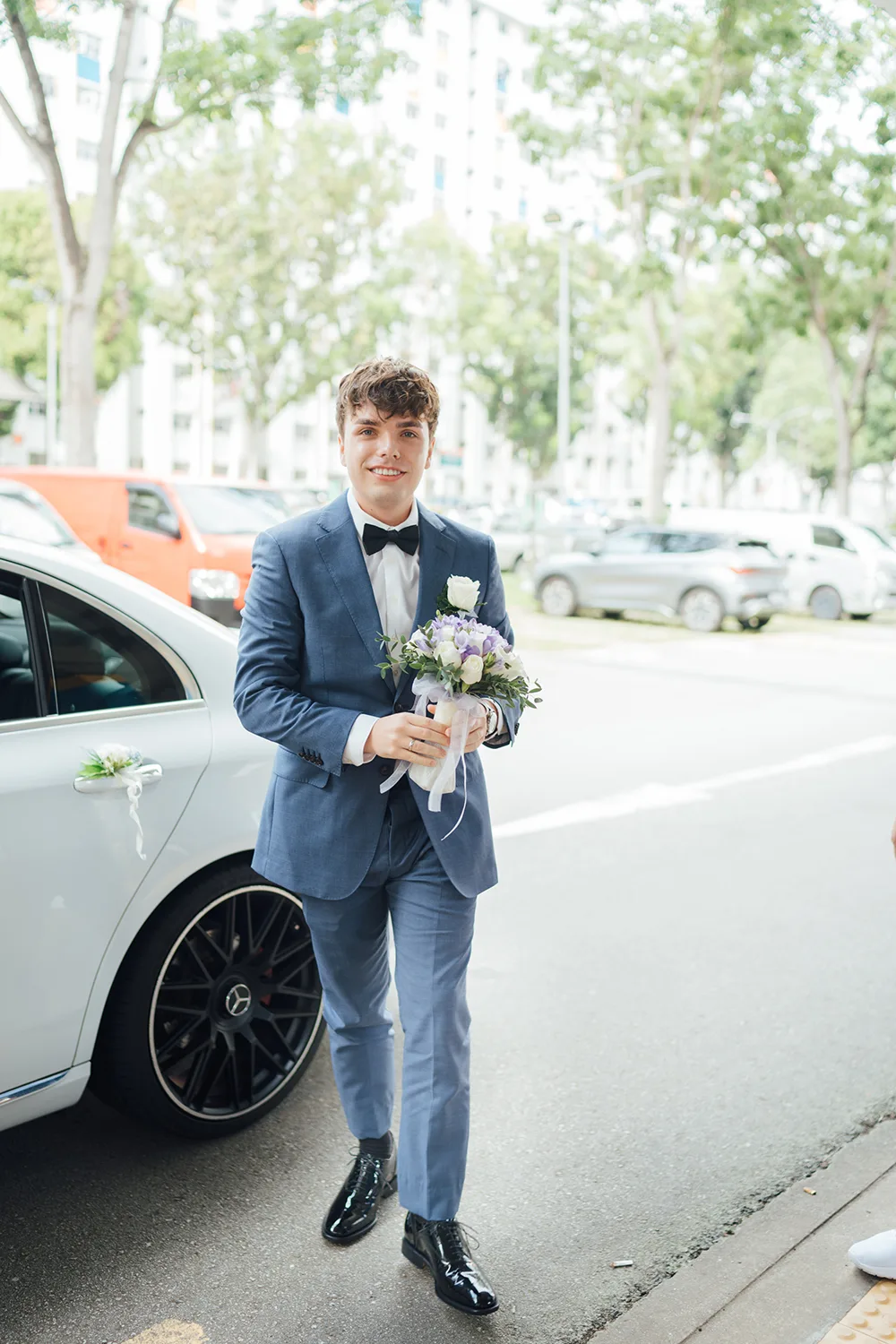 Actual day wedding at Four Seasons Hotel, Singapore.