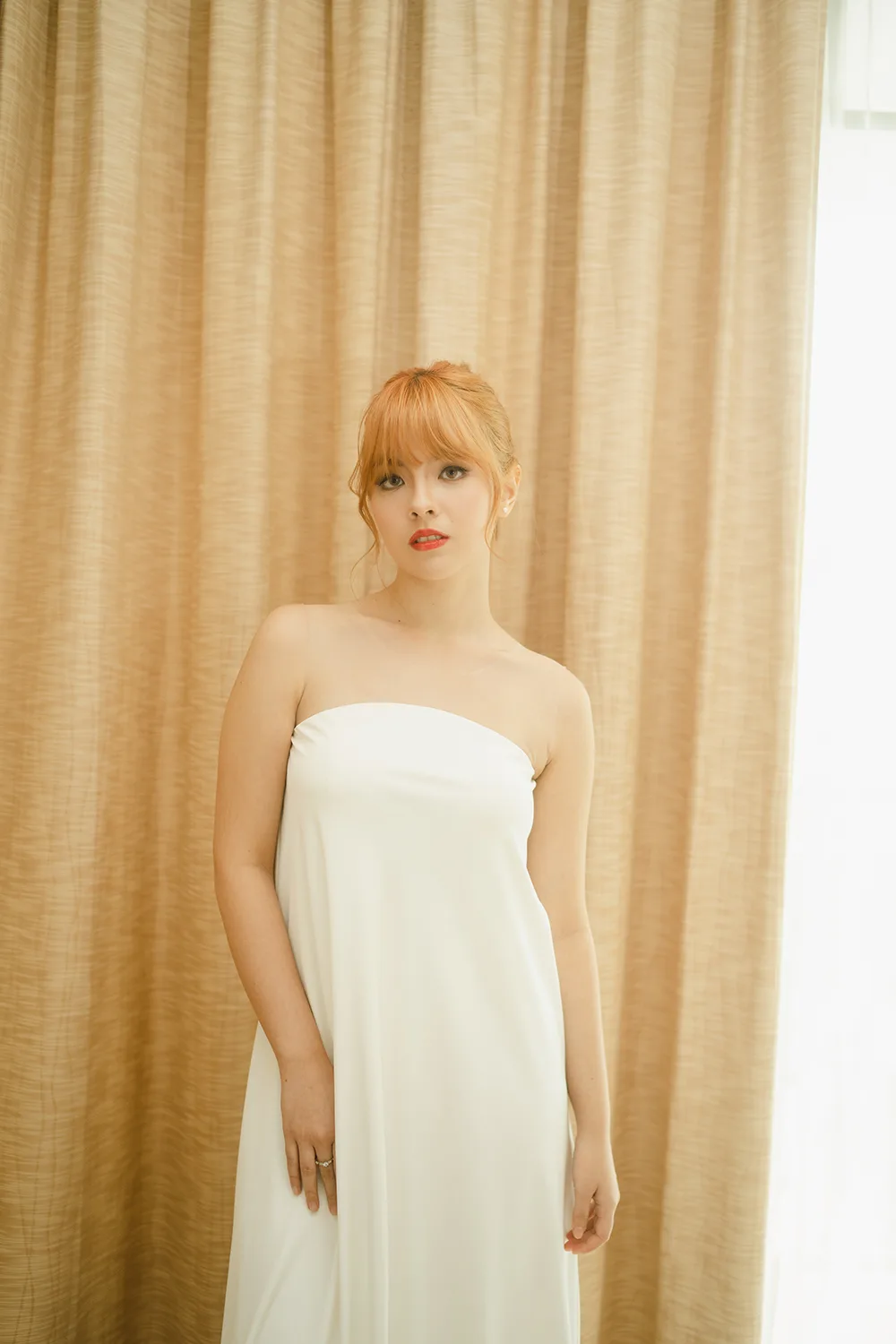 Styled bridal photoshoot at Paradox Merchant Court, Singapore.