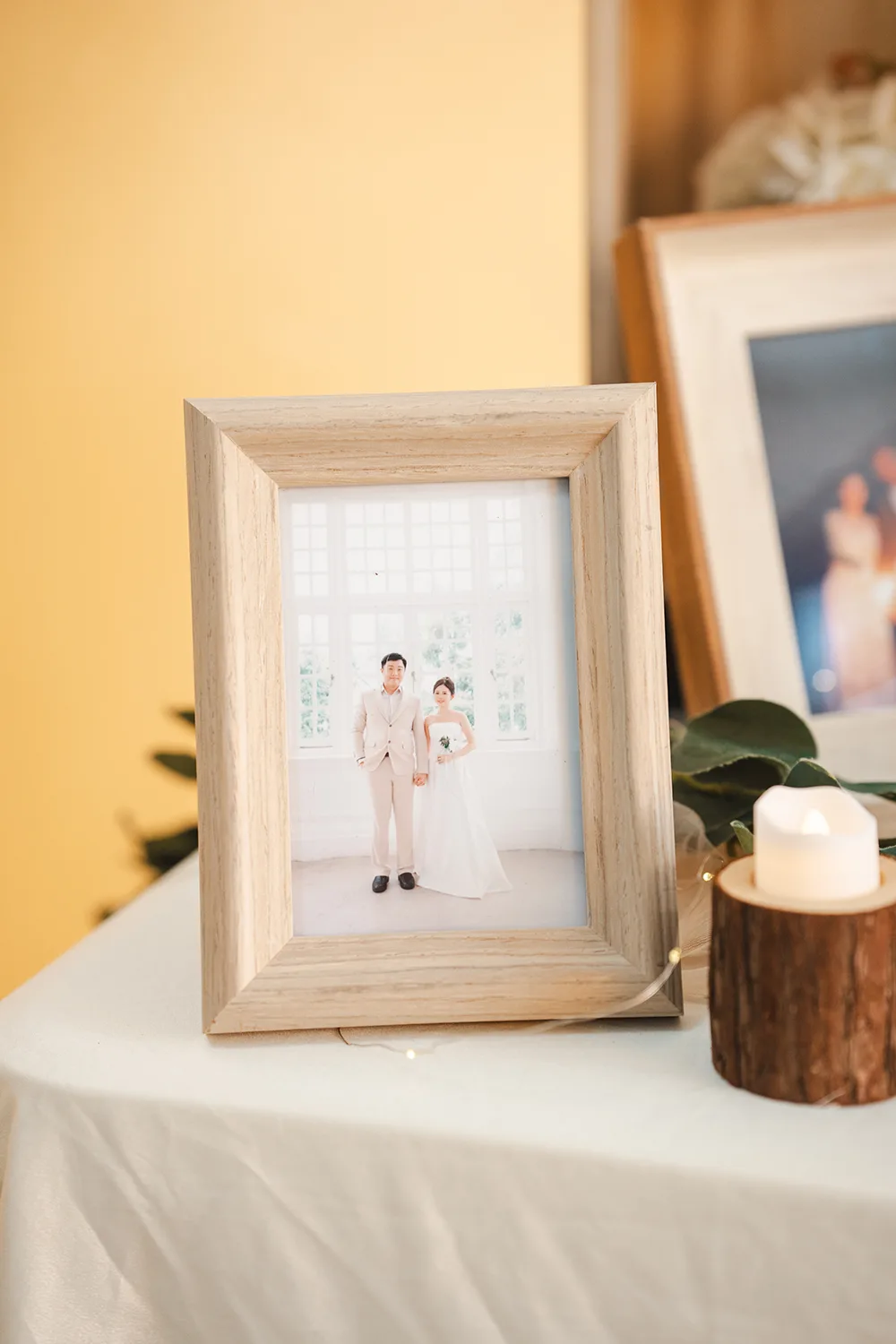Actual day wedding at St. Andrew's Mission School, Singapore.