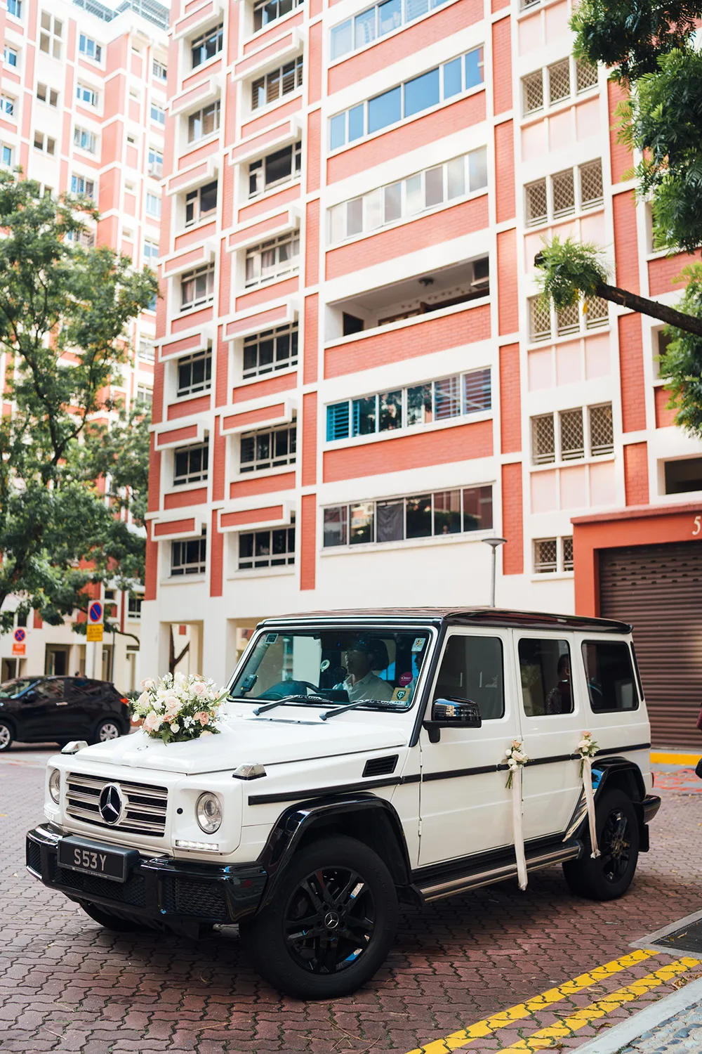 Actual day wedding at Pan Pacific Orchard, Singapore.