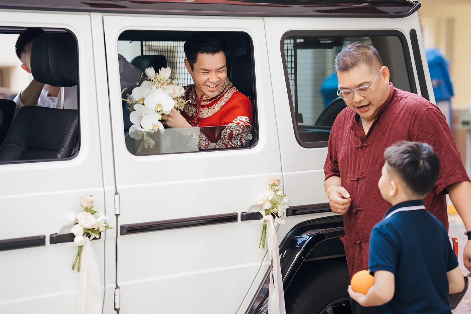 Actual day wedding at Pan Pacific Orchard, Singapore.