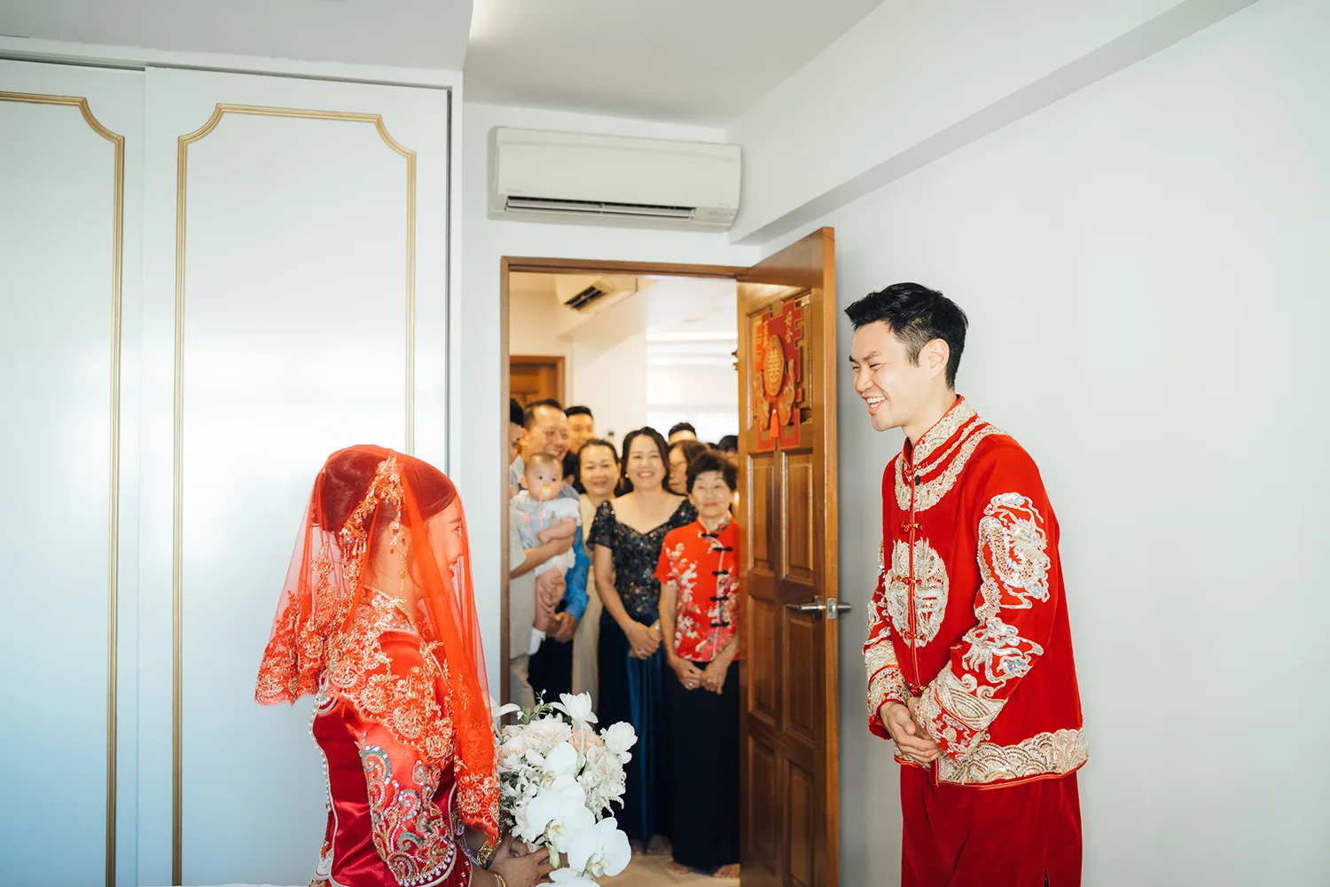 Actual day wedding at Pan Pacific Orchard, Singapore.