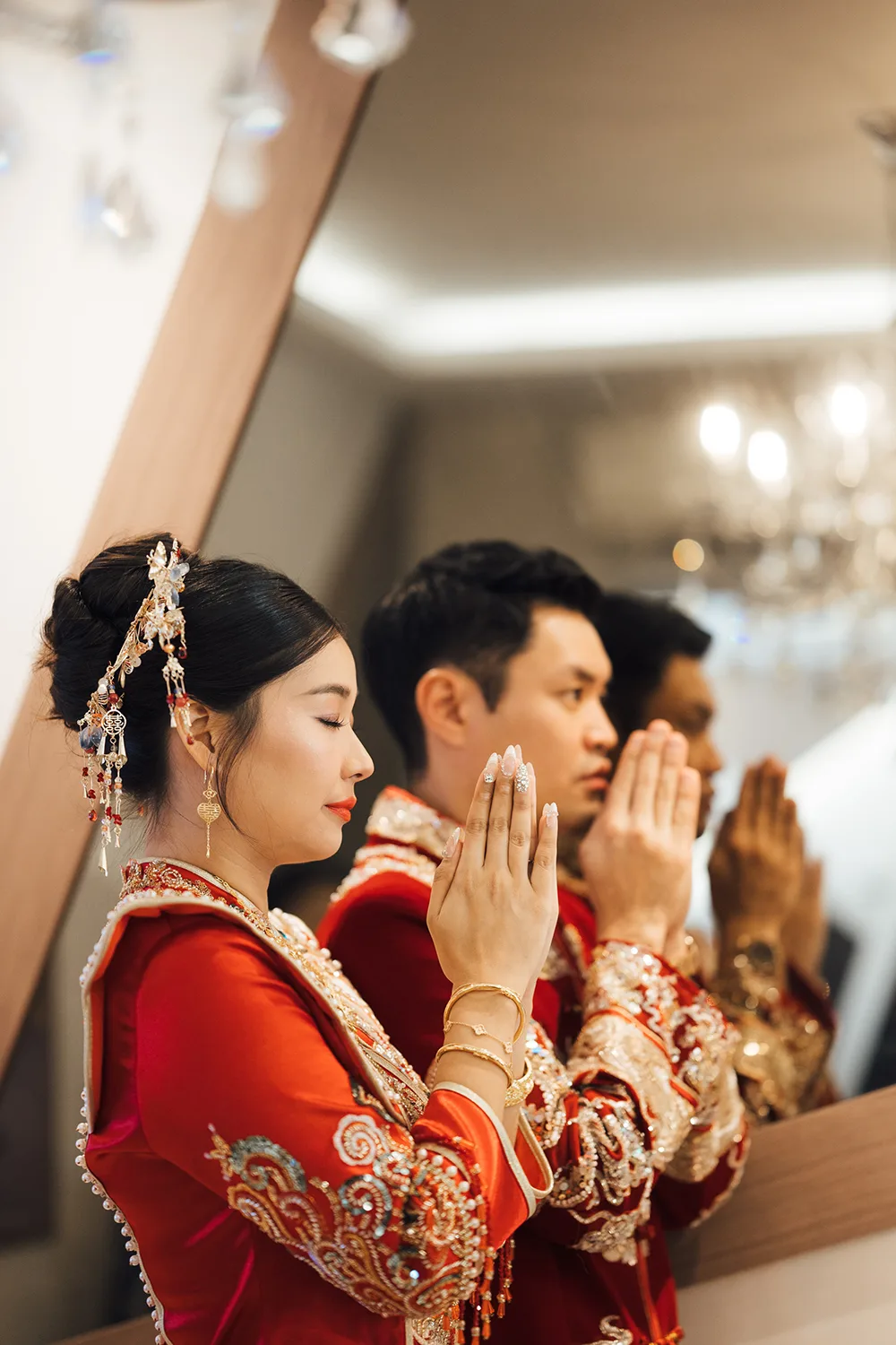 Actual day wedding at Pan Pacific Orchard, Singapore.
