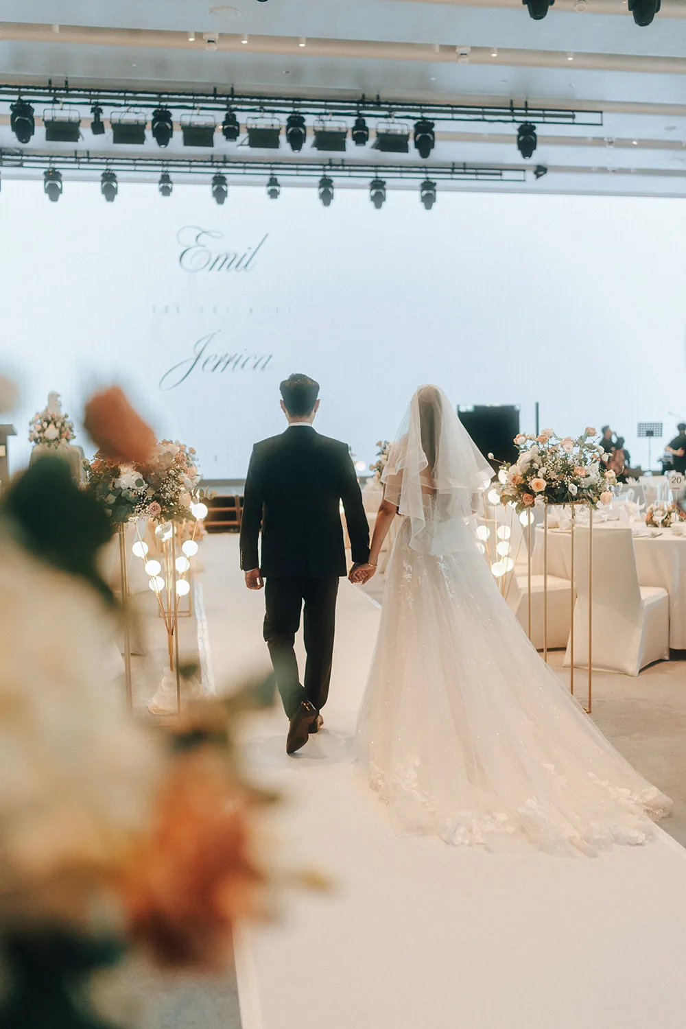 Actual day wedding at Pan Pacific Orchard, Singapore.