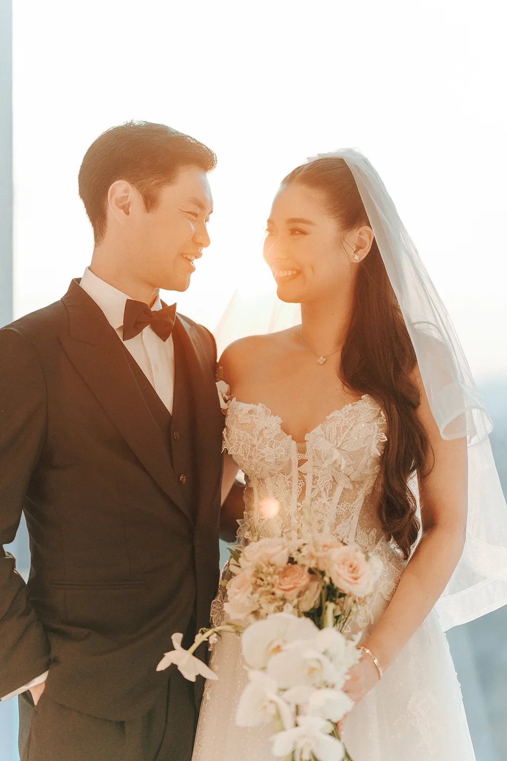 Actual day wedding at Pan Pacific Orchard, Singapore.