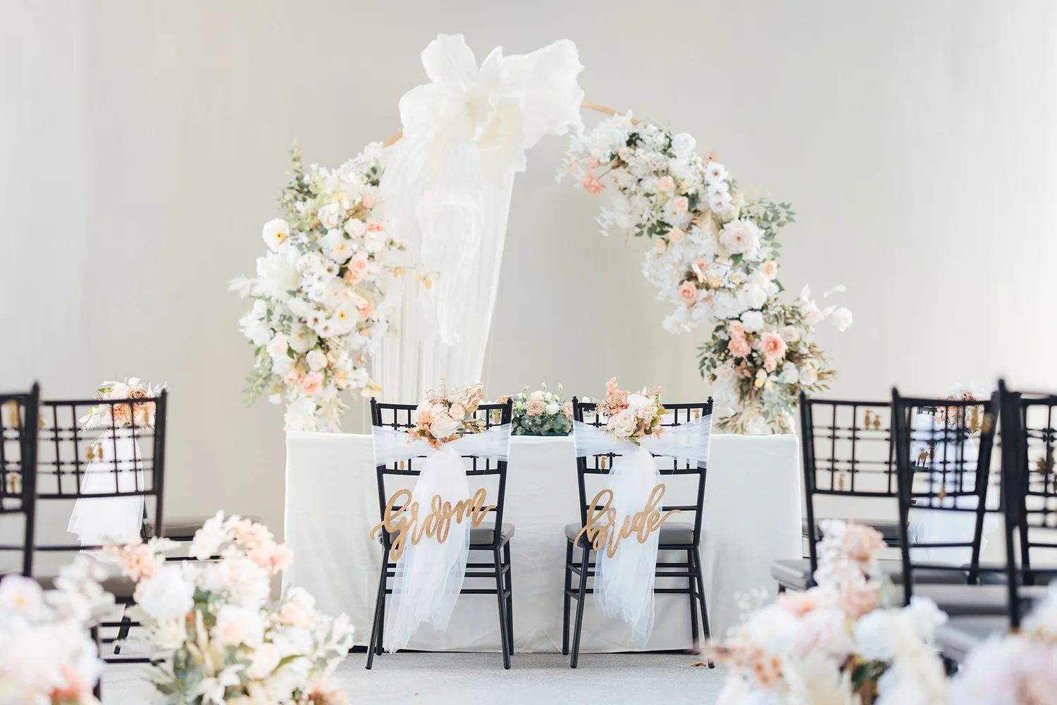 Actual day wedding at Pan Pacific Orchard, Singapore.
