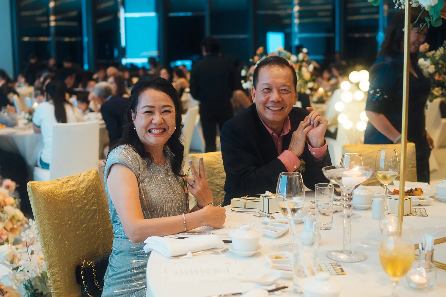 Actual day wedding at Pan Pacific Orchard, Singapore.