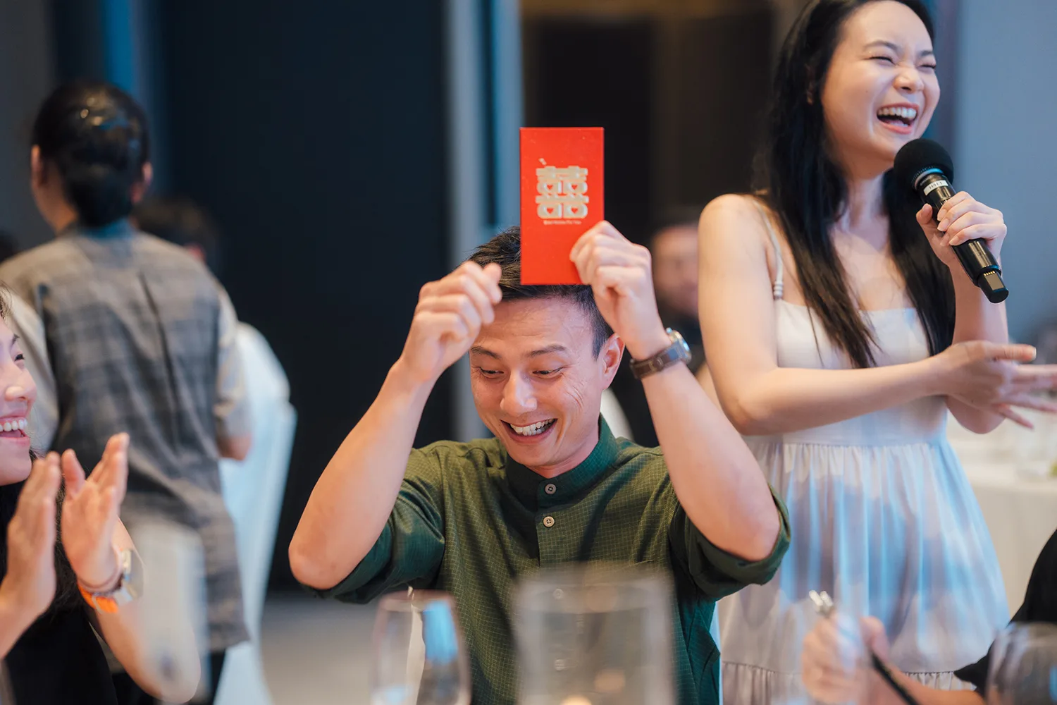 Actual day wedding at Pan Pacific Orchard, Singapore.