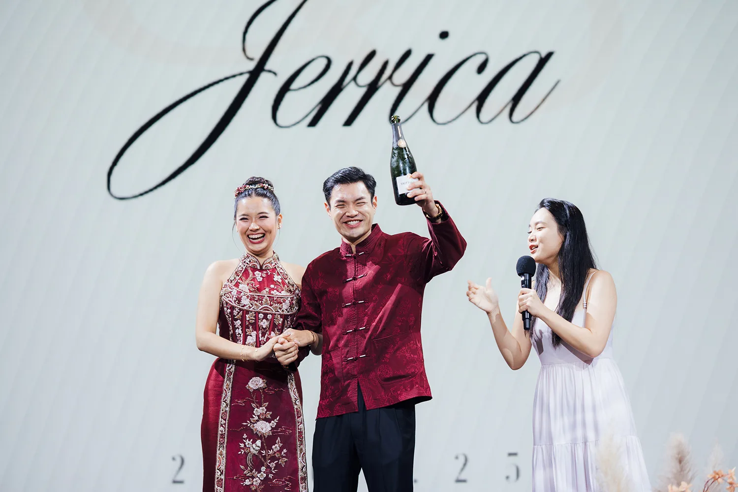 Actual day wedding at Pan Pacific Orchard, Singapore.