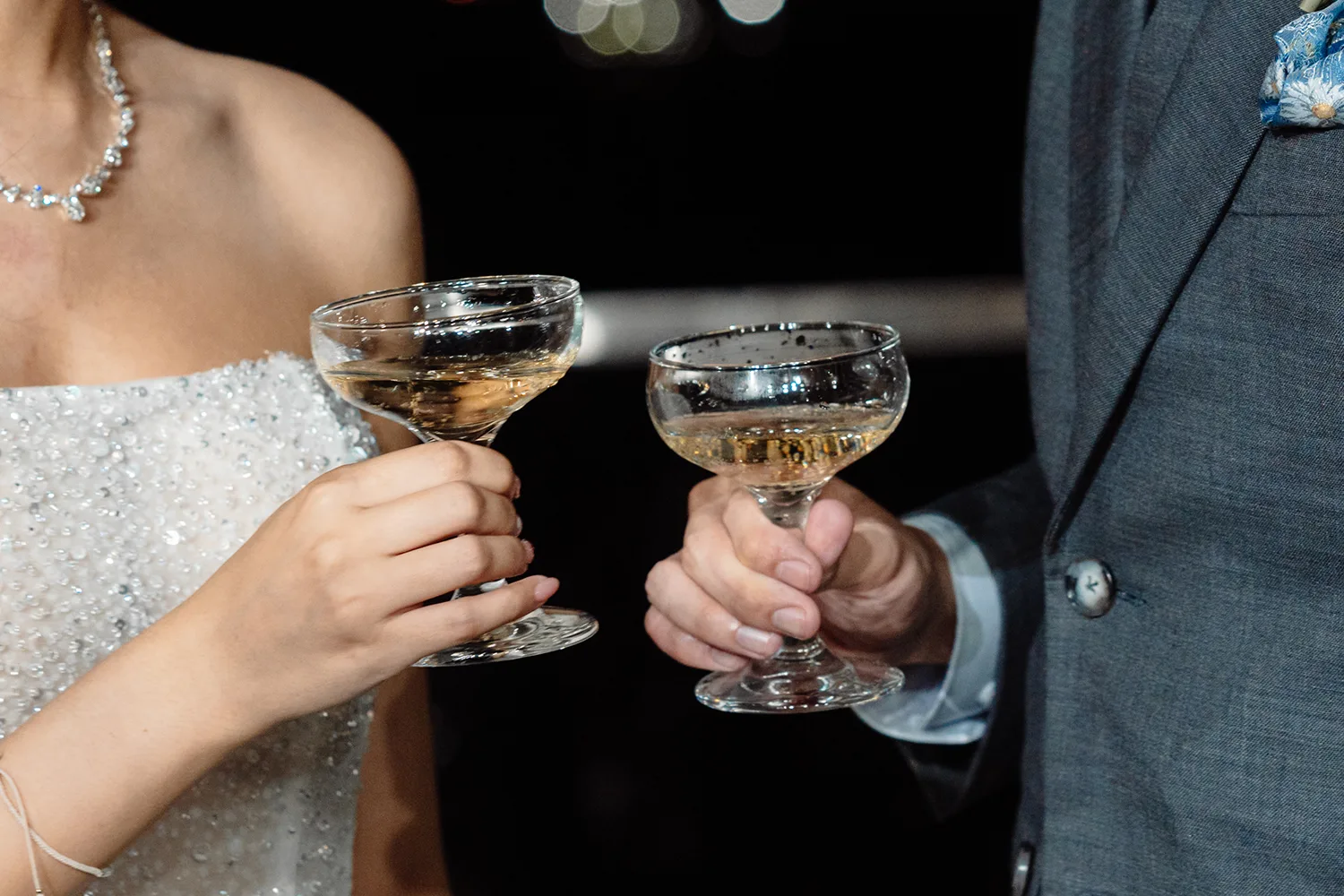 Actual day wedding at Sky Garden Sentosa, Singapore.