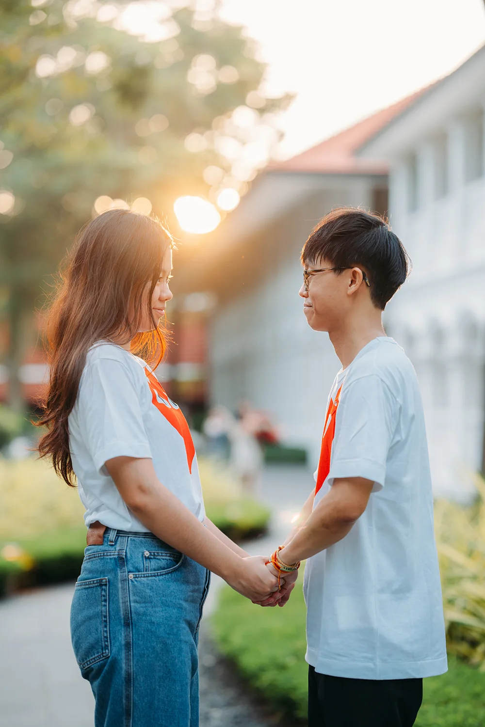 Marriage proposal at Capella Sentosa, Singapore.