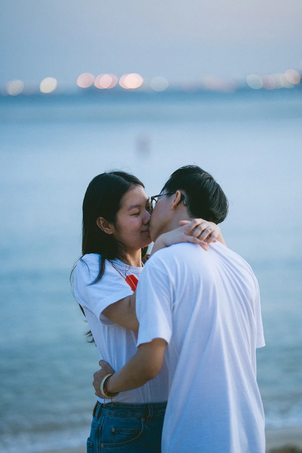 Marriage proposal at Capella Sentosa, Singapore.