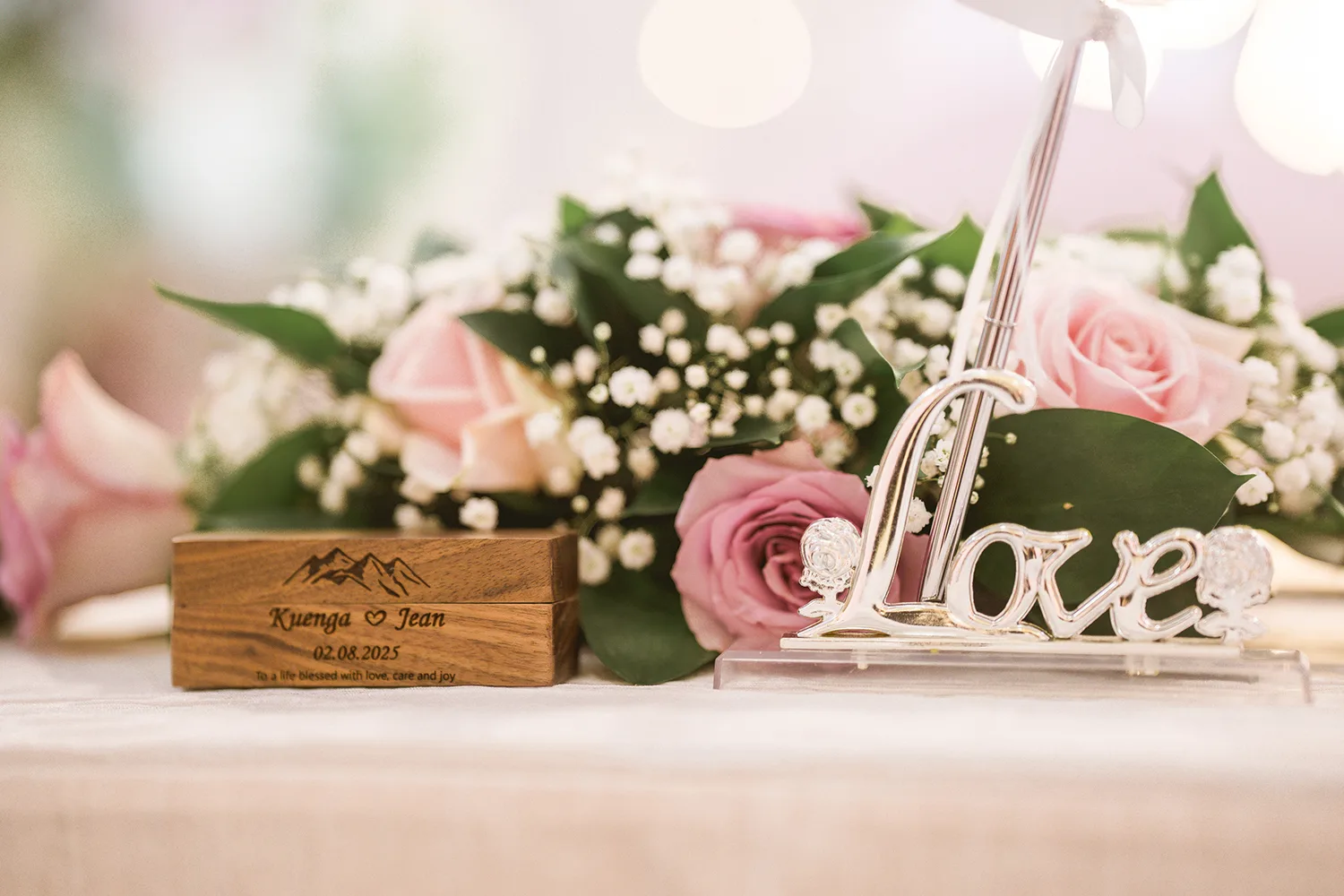 Actual day wedding at Orchid Country Club, Singapore.