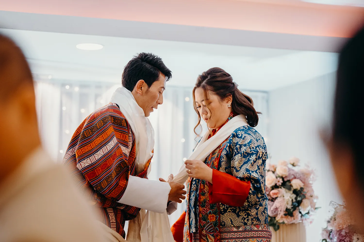 Actual day wedding at Orchid Country Club, Singapore.