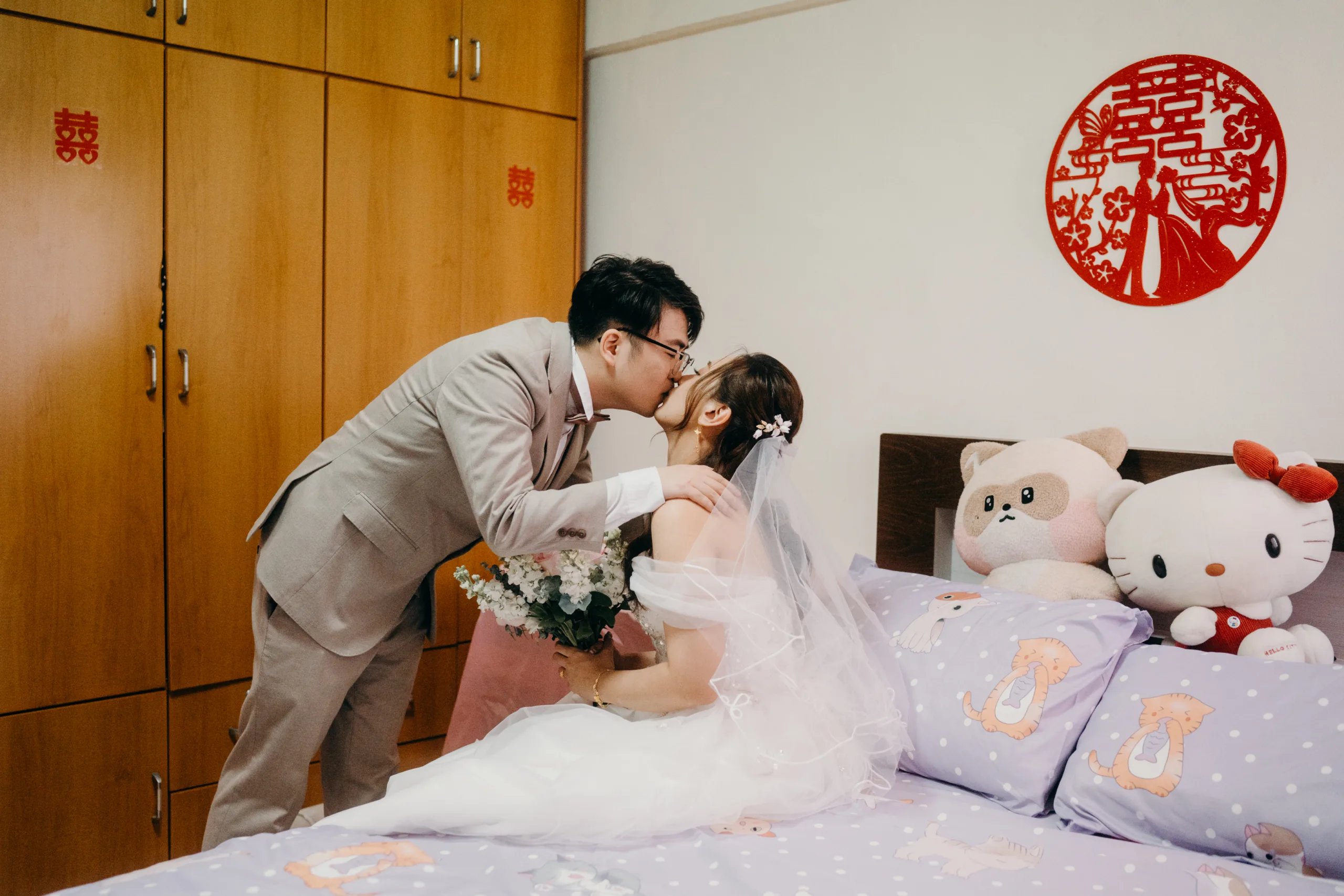 Actual day wedding at Voco Orchard, Singapore.