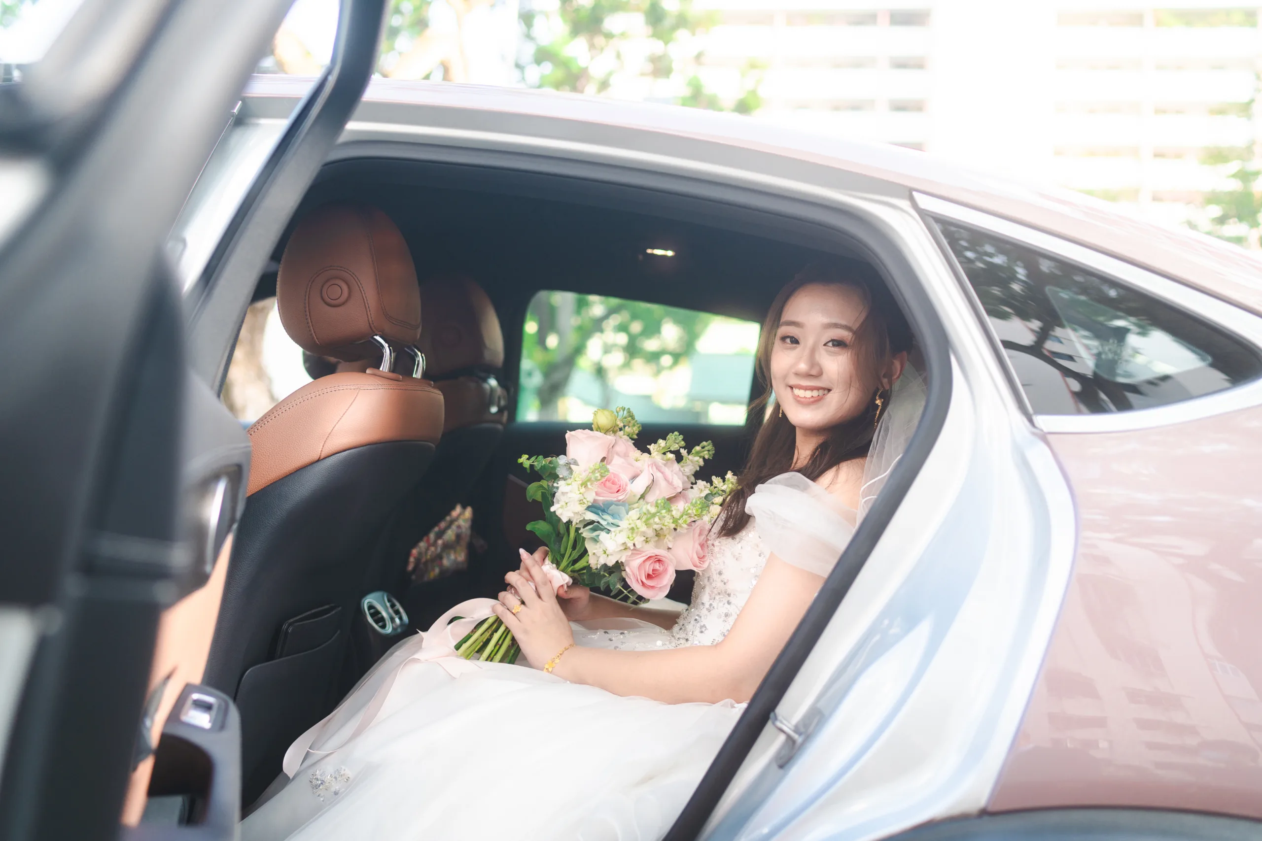 Actual day wedding at Voco Orchard, Singapore.