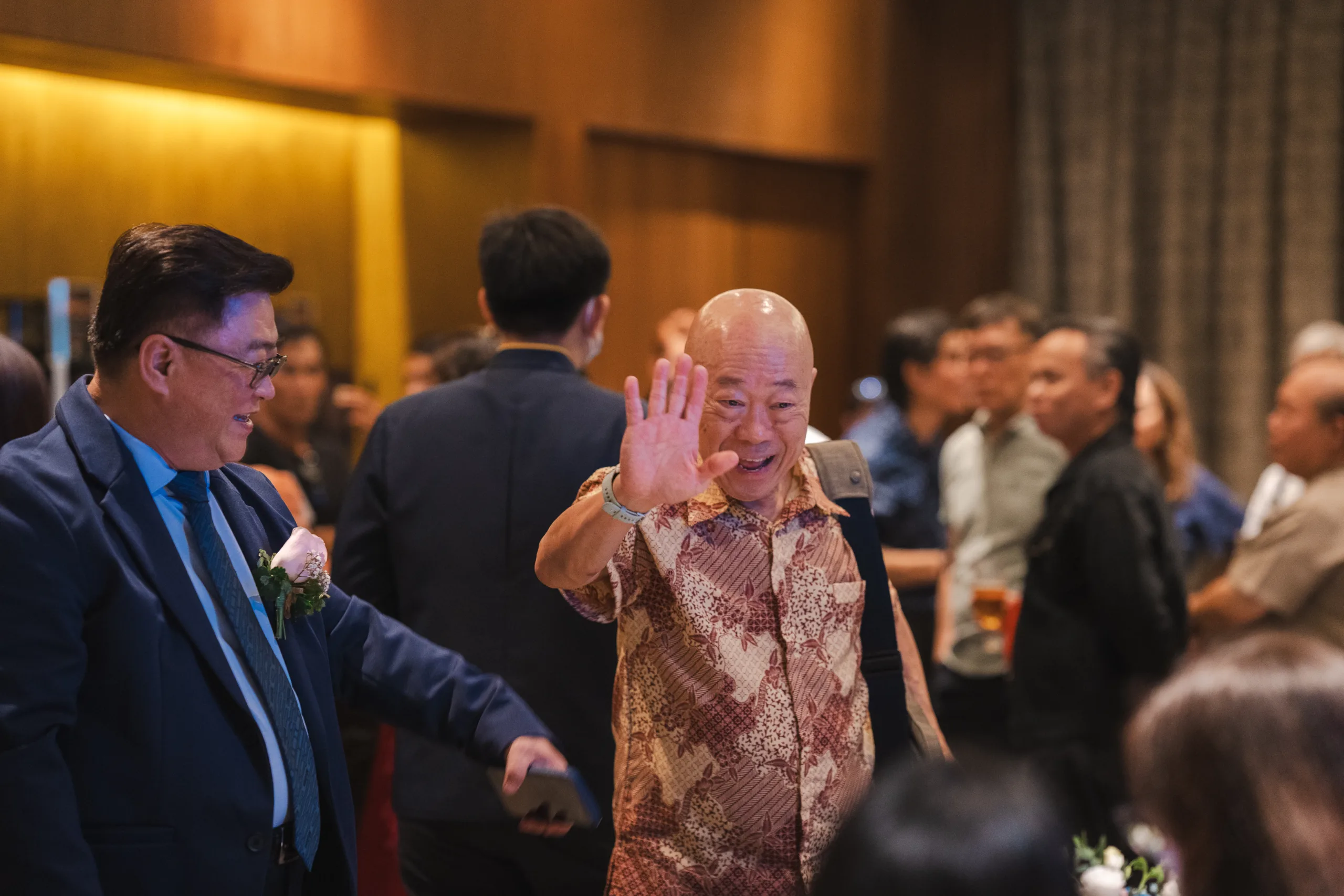 Actual day wedding at Voco Orchard, Singapore.