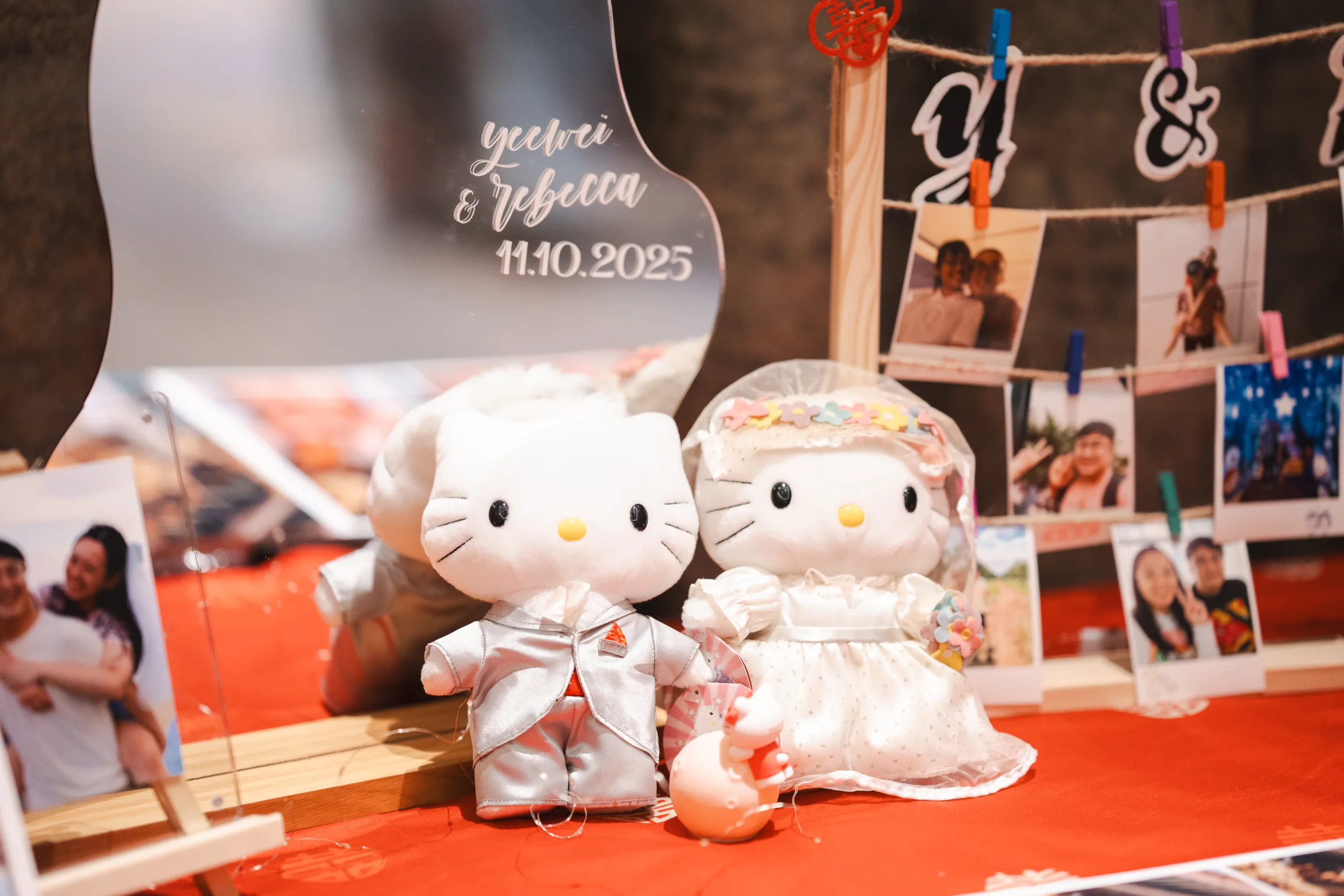 Actual day wedding at Voco Orchard, Singapore.