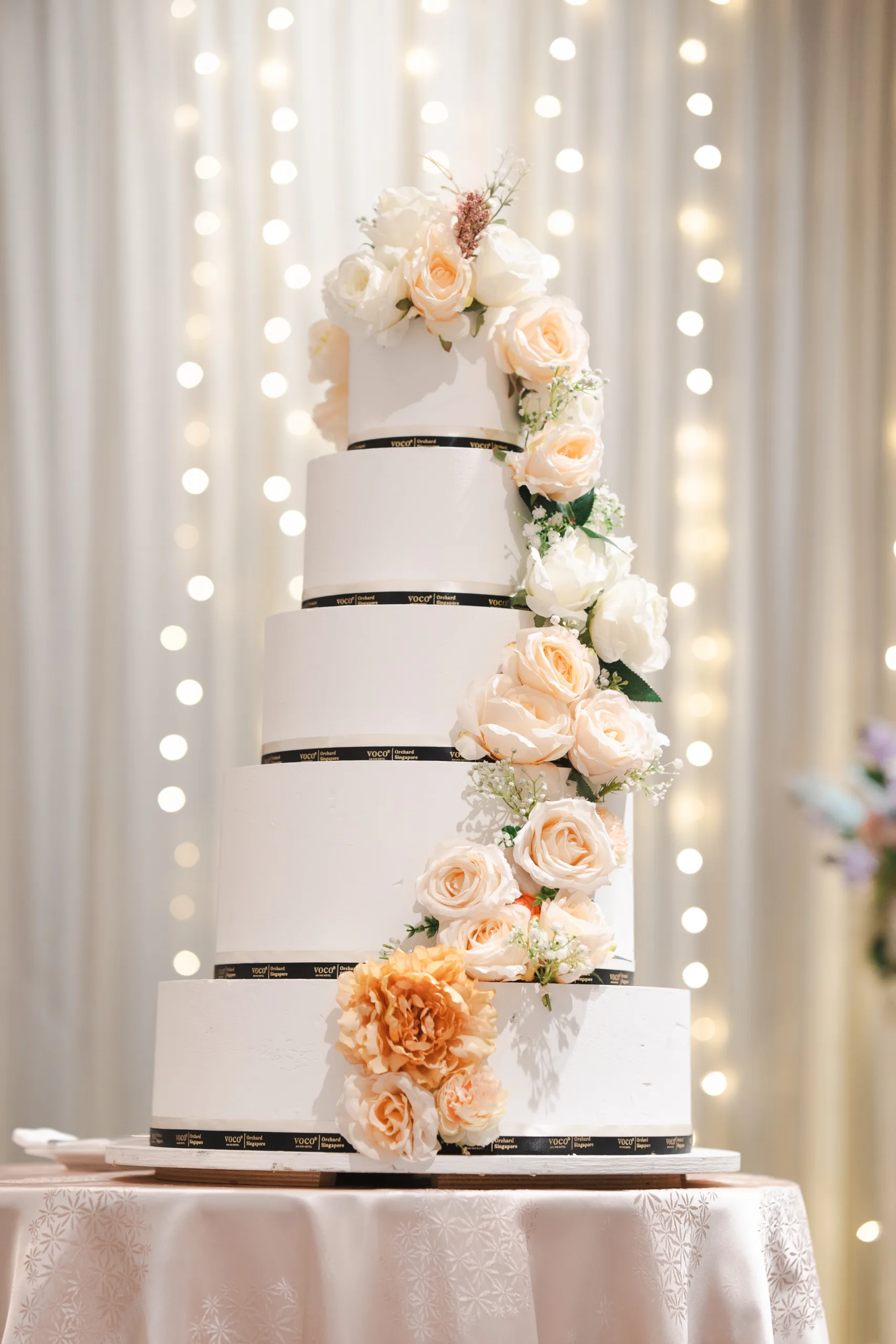 Actual day wedding at Voco Orchard, Singapore.
