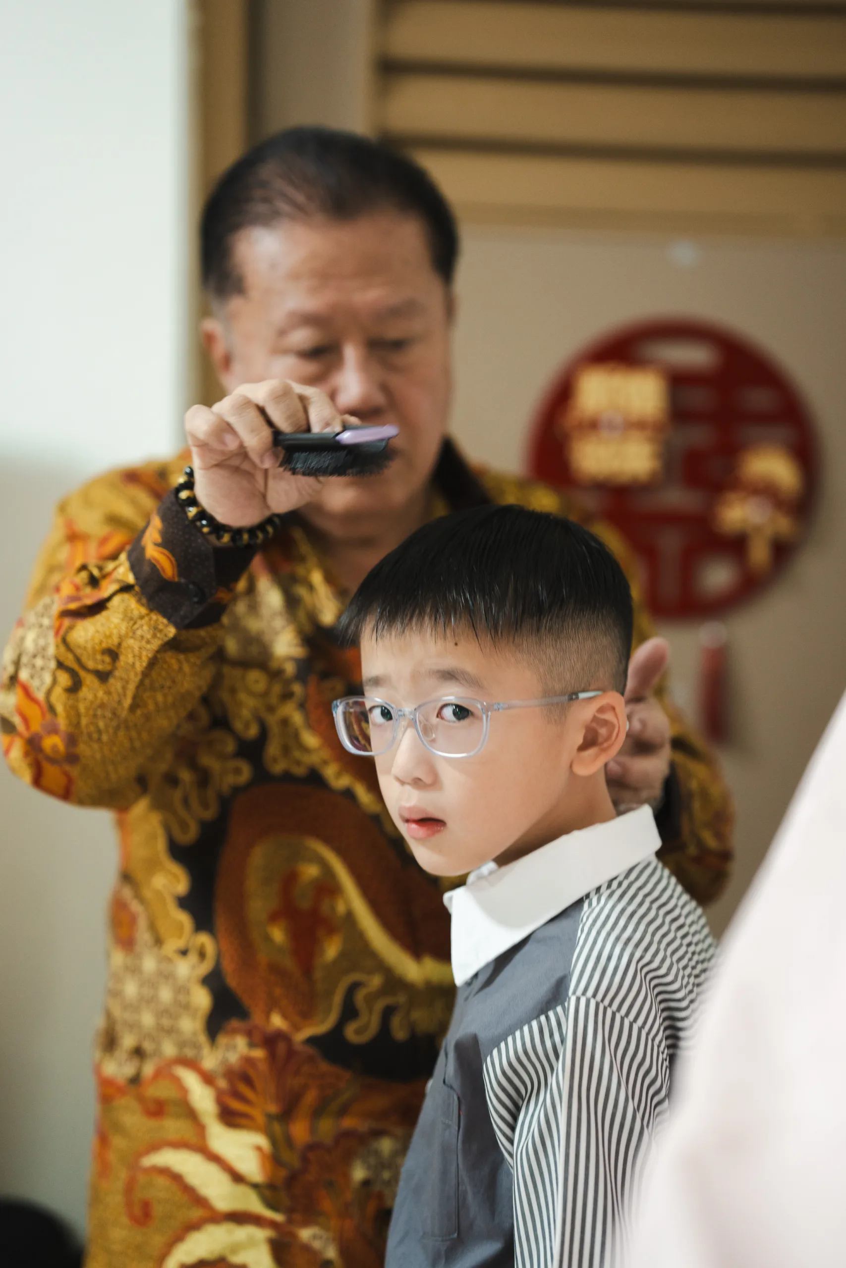 Actual day wedding at Voco Orchard, Singapore.