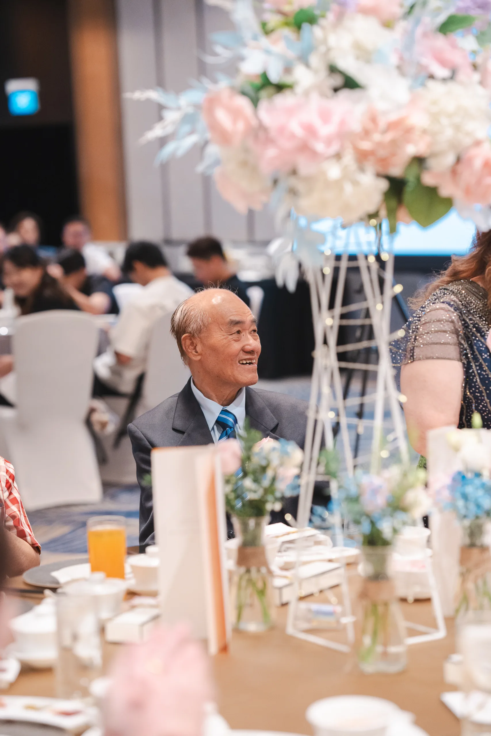 Actual day wedding at Voco Orchard, Singapore.