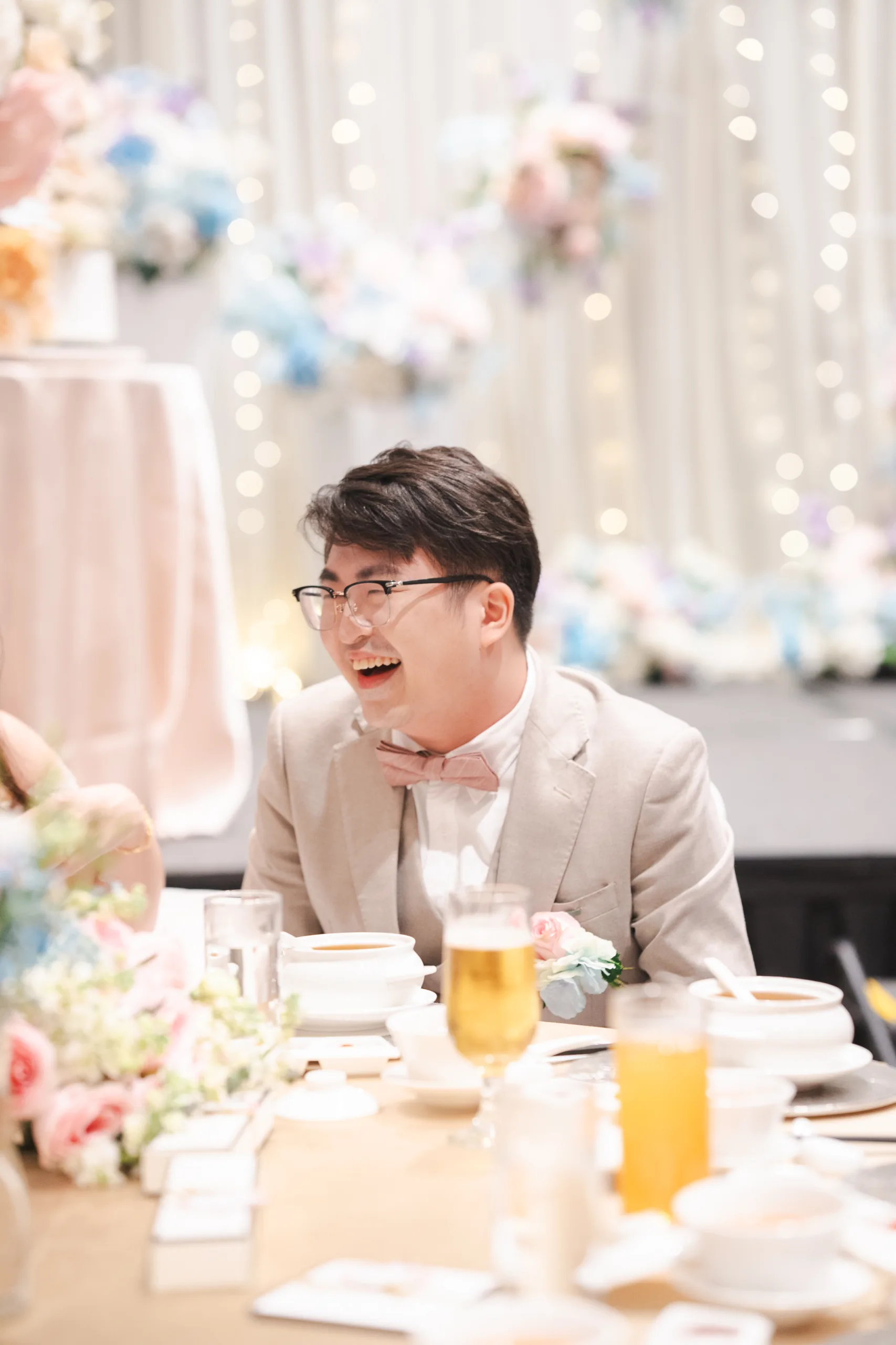 Actual day wedding at Voco Orchard, Singapore.