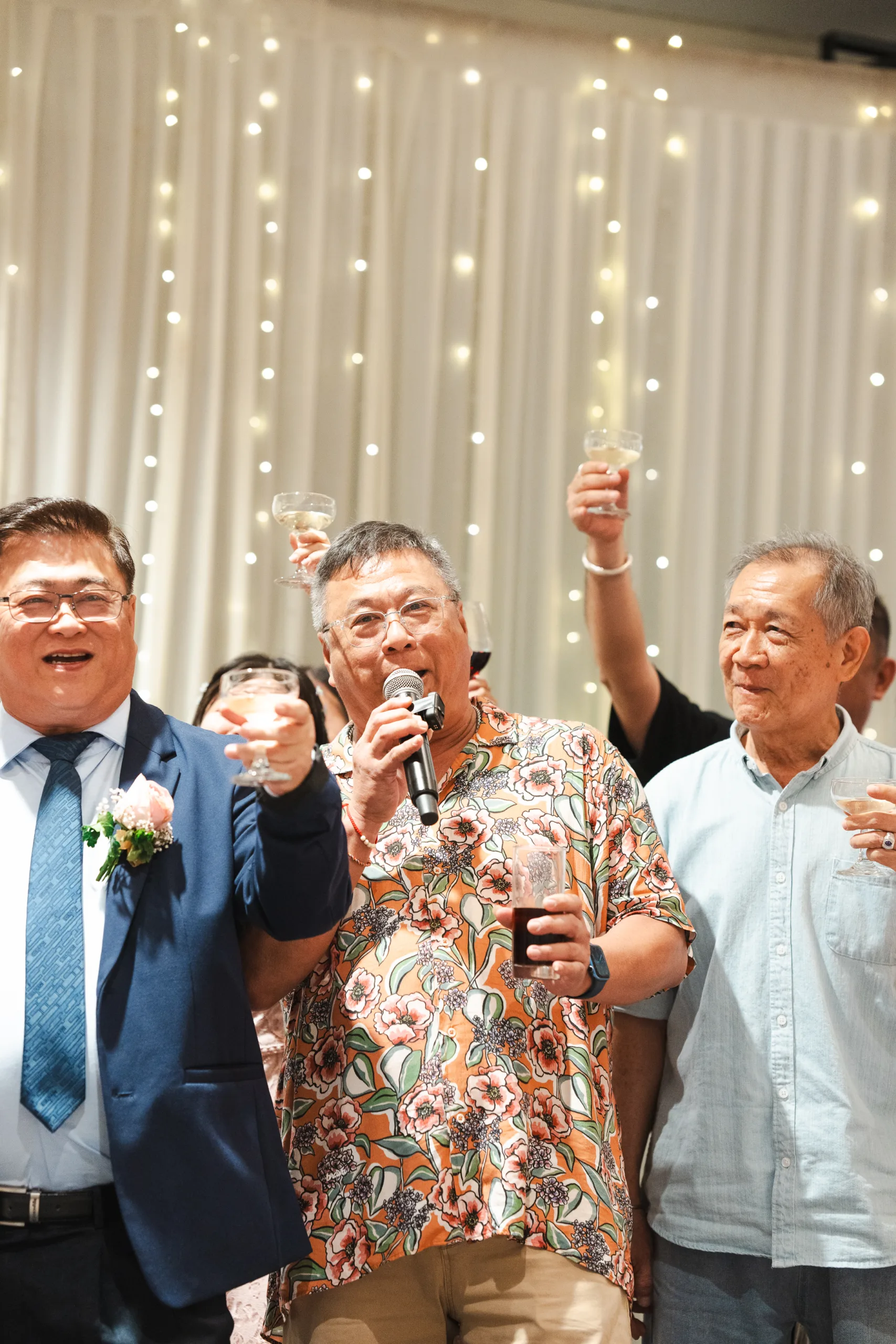 Actual day wedding at Voco Orchard, Singapore.