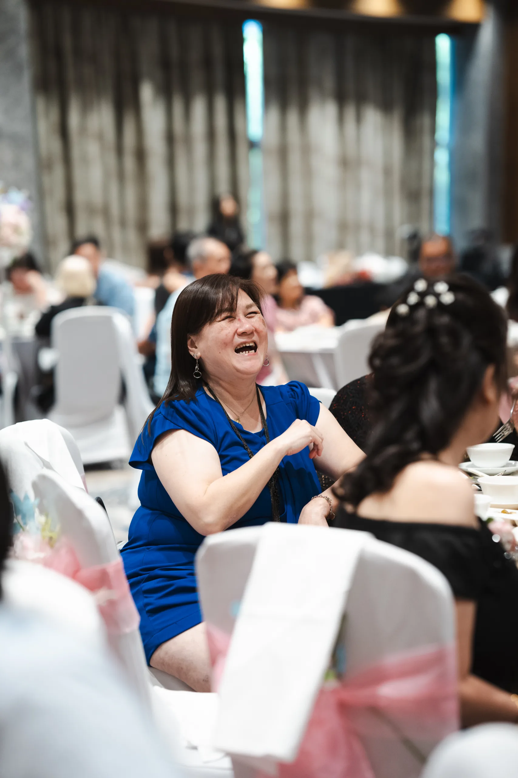 Actual day wedding at Voco Orchard, Singapore.