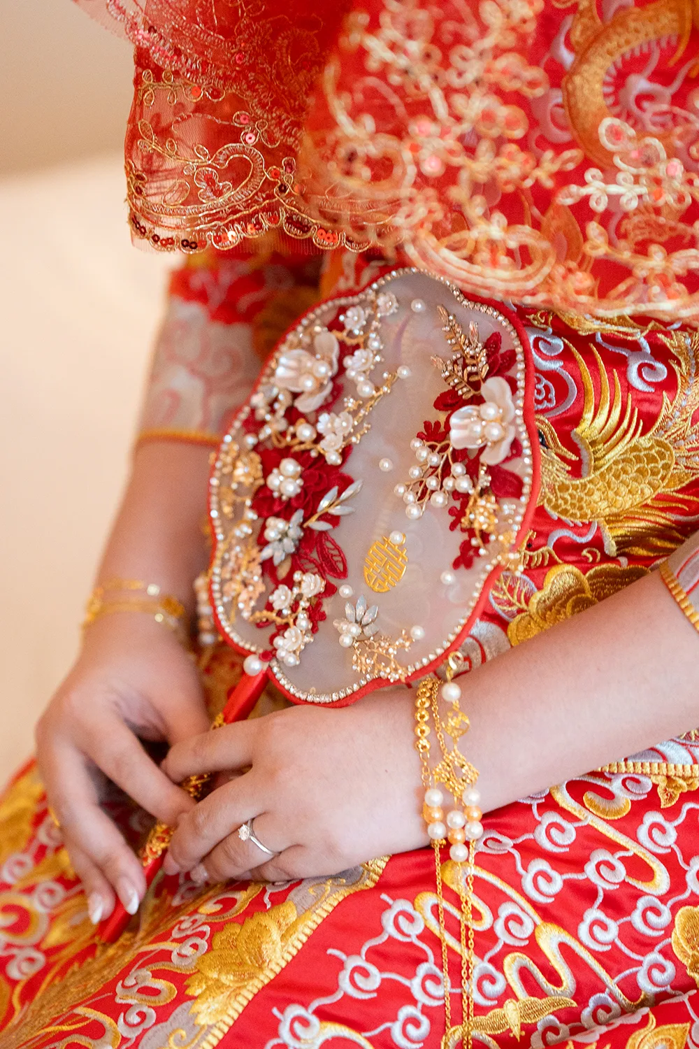 Actual day wedding at Parkroyal on Beach Road, Singapore.