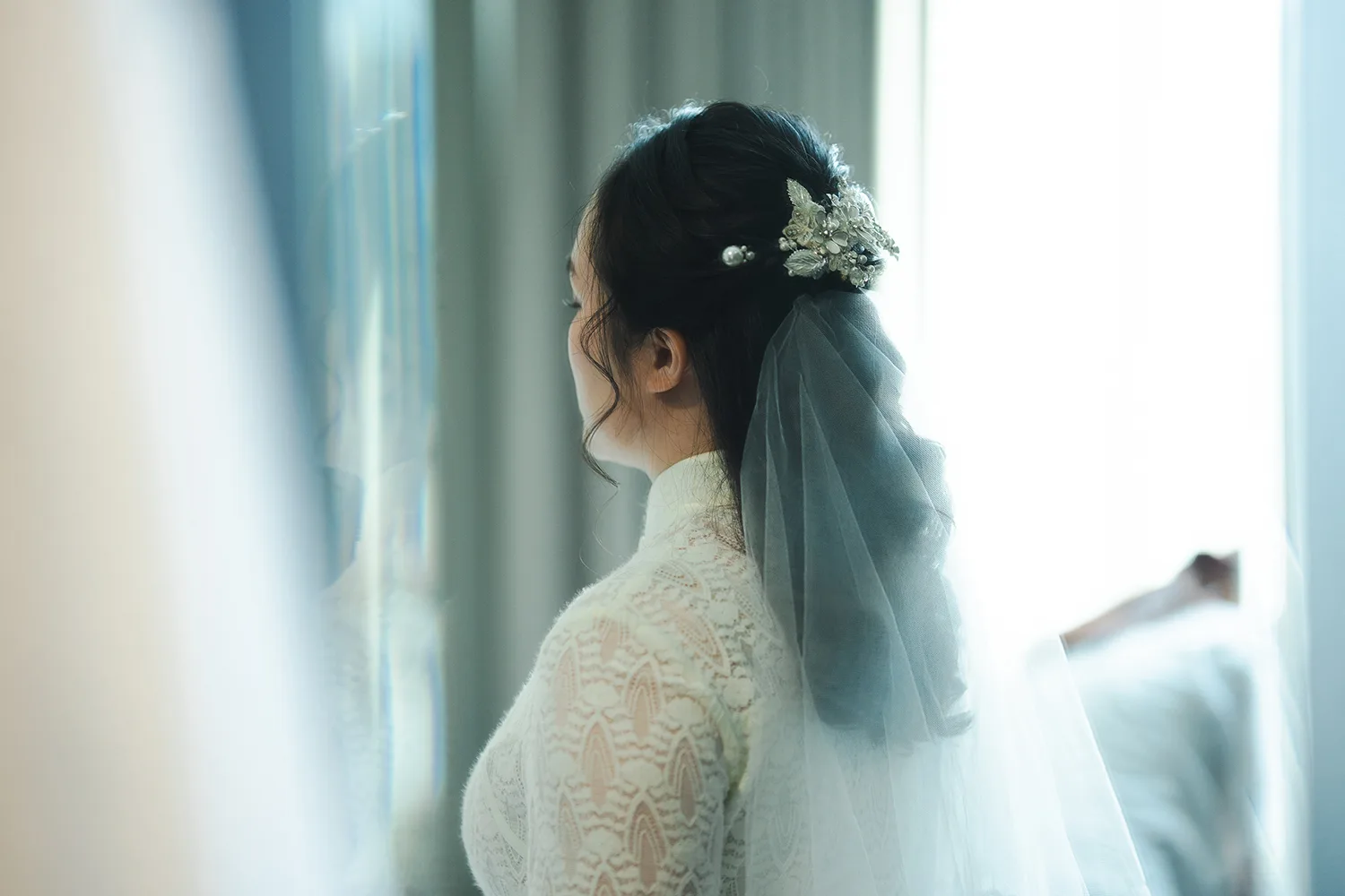 Actual day wedding at Lighthouse Bistro, Singapore.