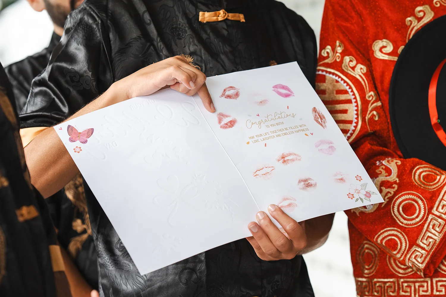 Actual day wedding at Lighthouse Bistro, Singapore.