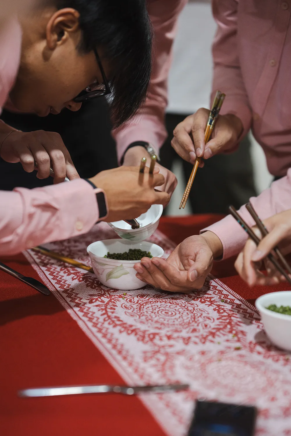 Actual day wedding at Concorde Hotel, Singapore.