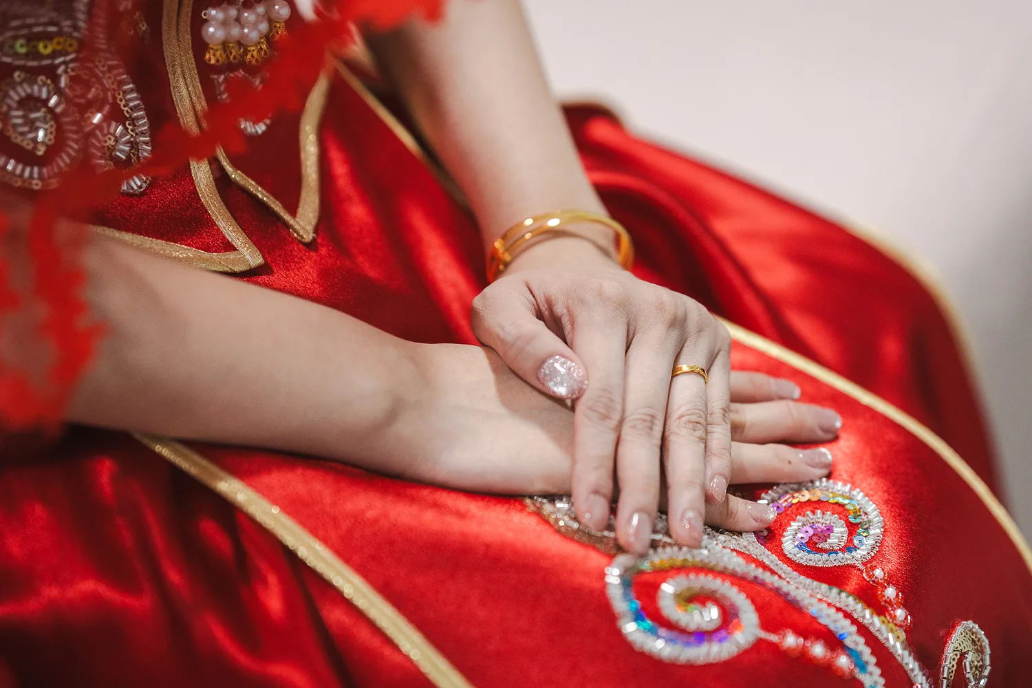 Actual day wedding at Concorde Hotel, Singapore.