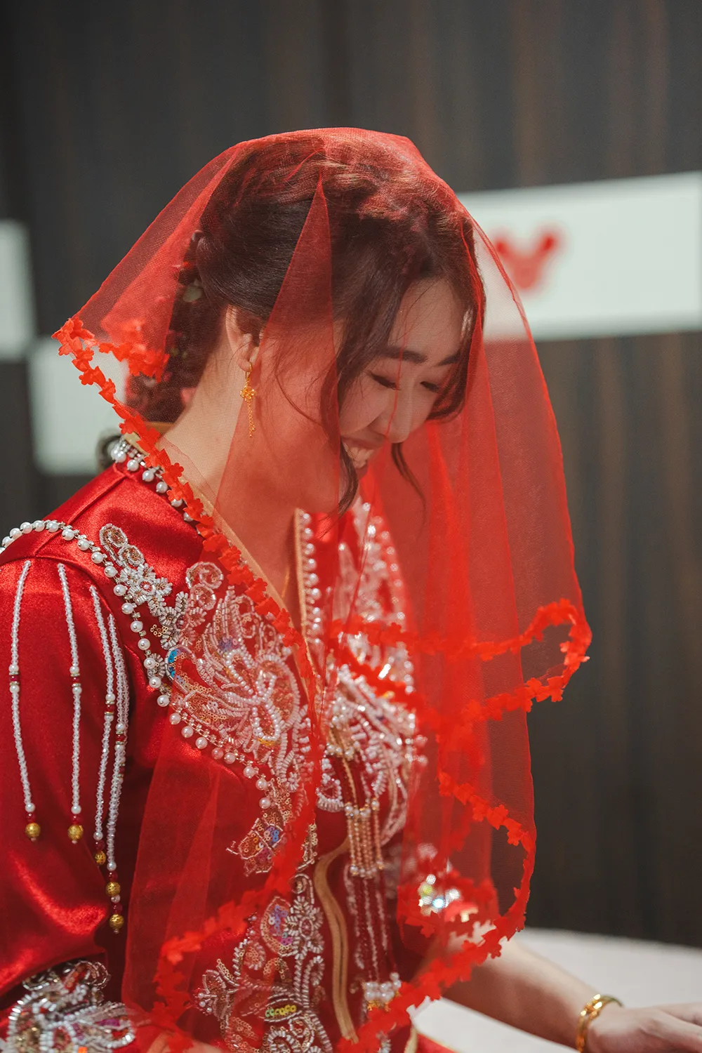 Actual day wedding at Concorde Hotel, Singapore.