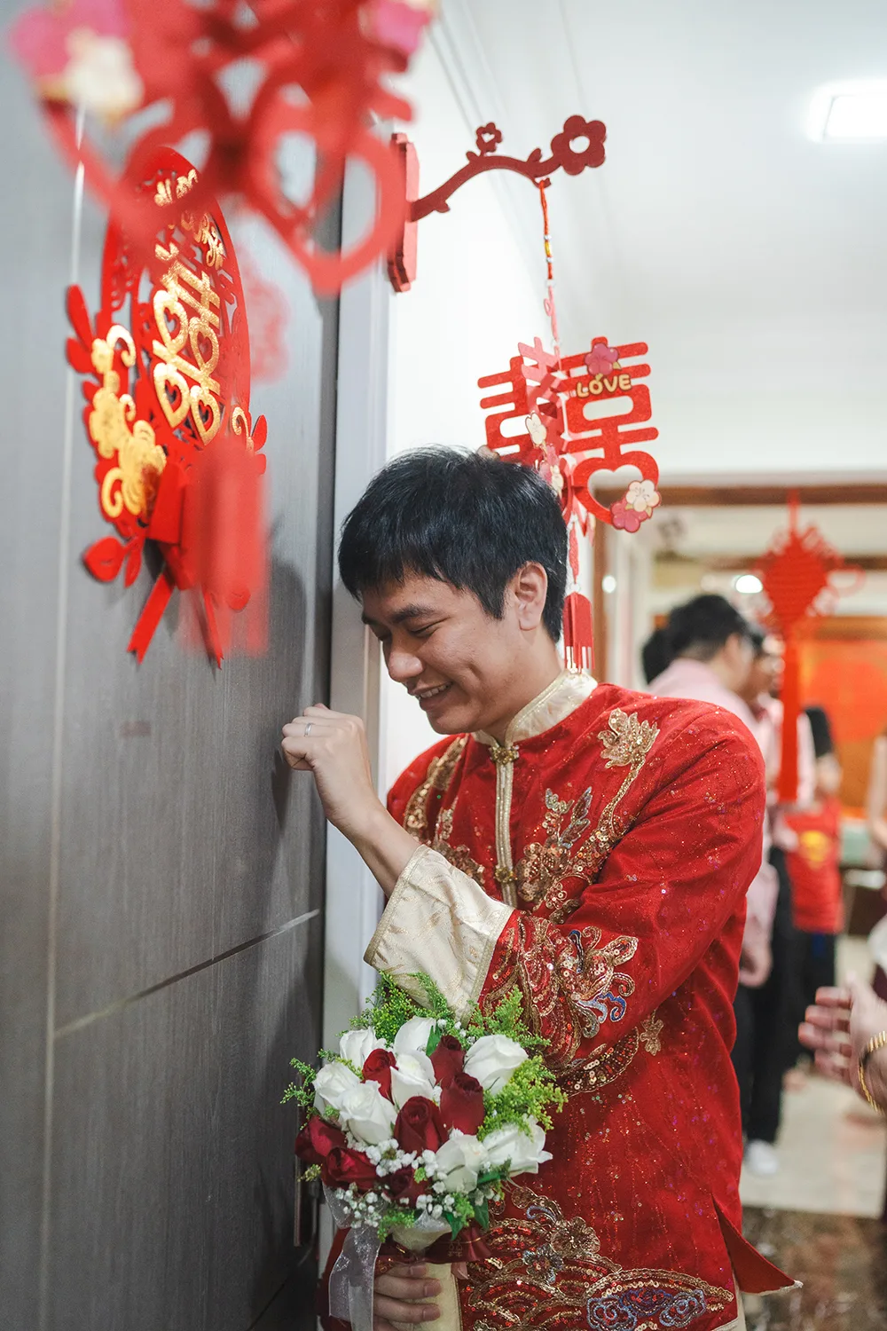 Actual day wedding at Concorde Hotel, Singapore.