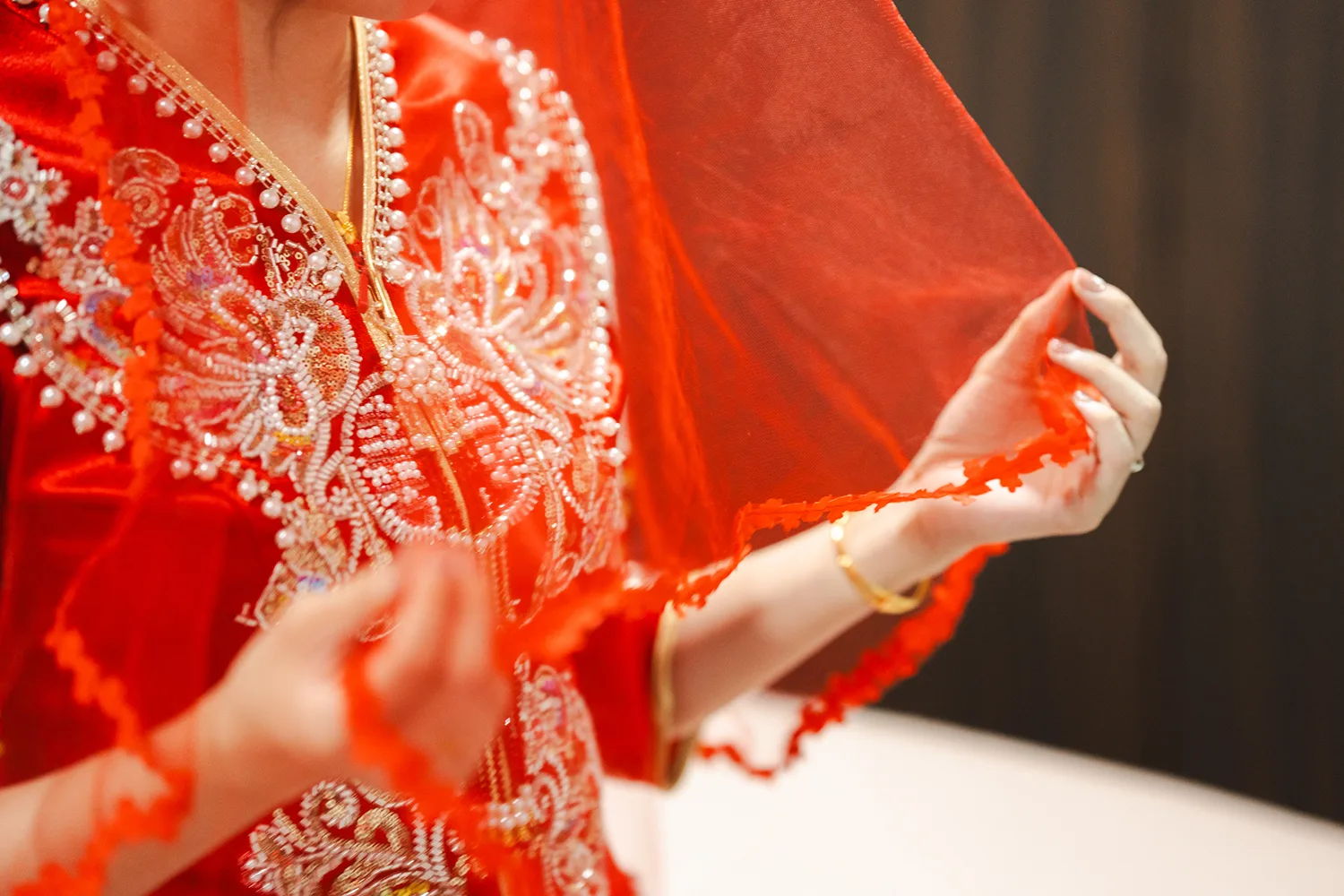 Actual day wedding at Concorde Hotel, Singapore.