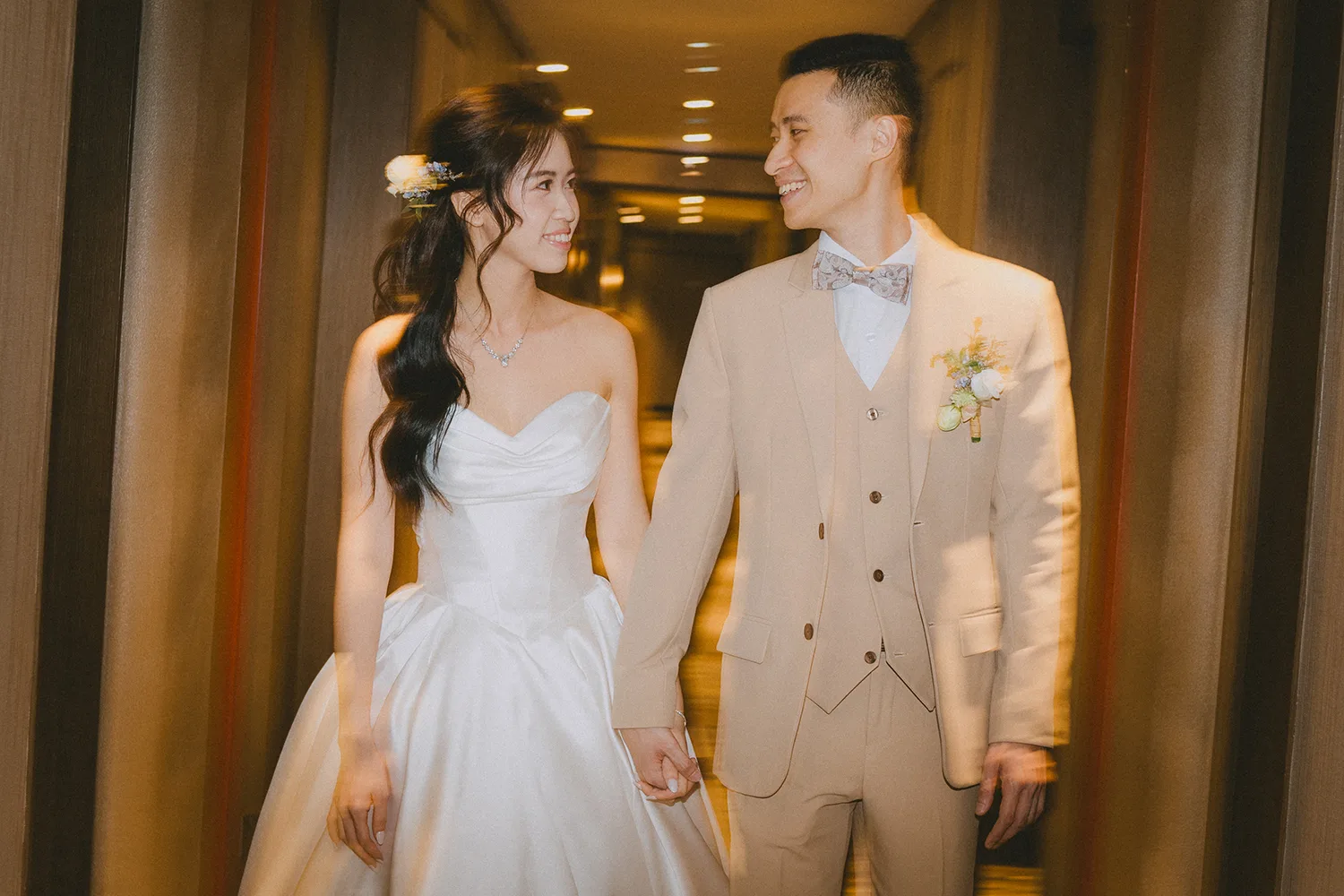 Actual day wedding at Hotel JEN Tanglin, Singapore.