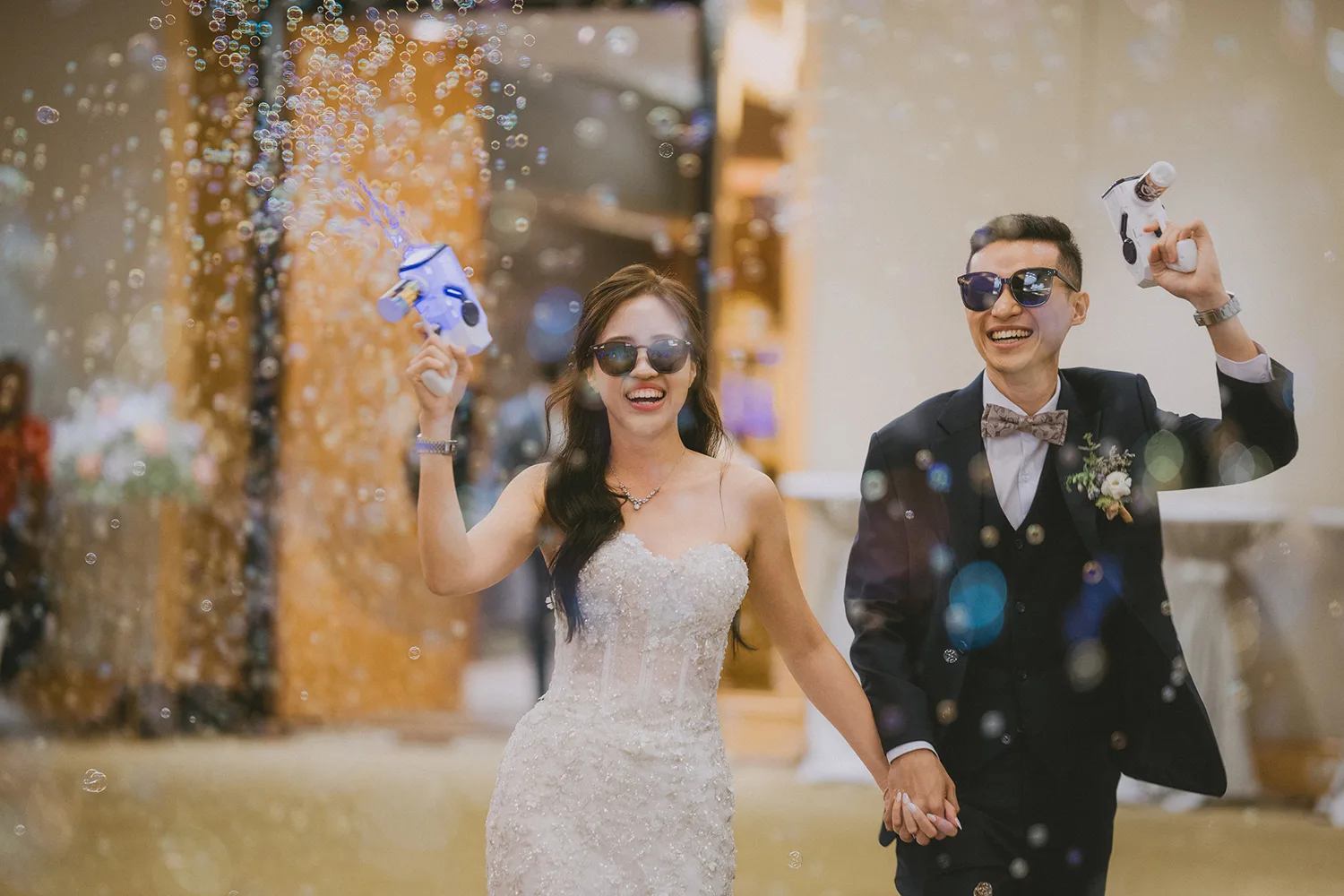 Actual day wedding at Hotel JEN Tanglin, Singapore.