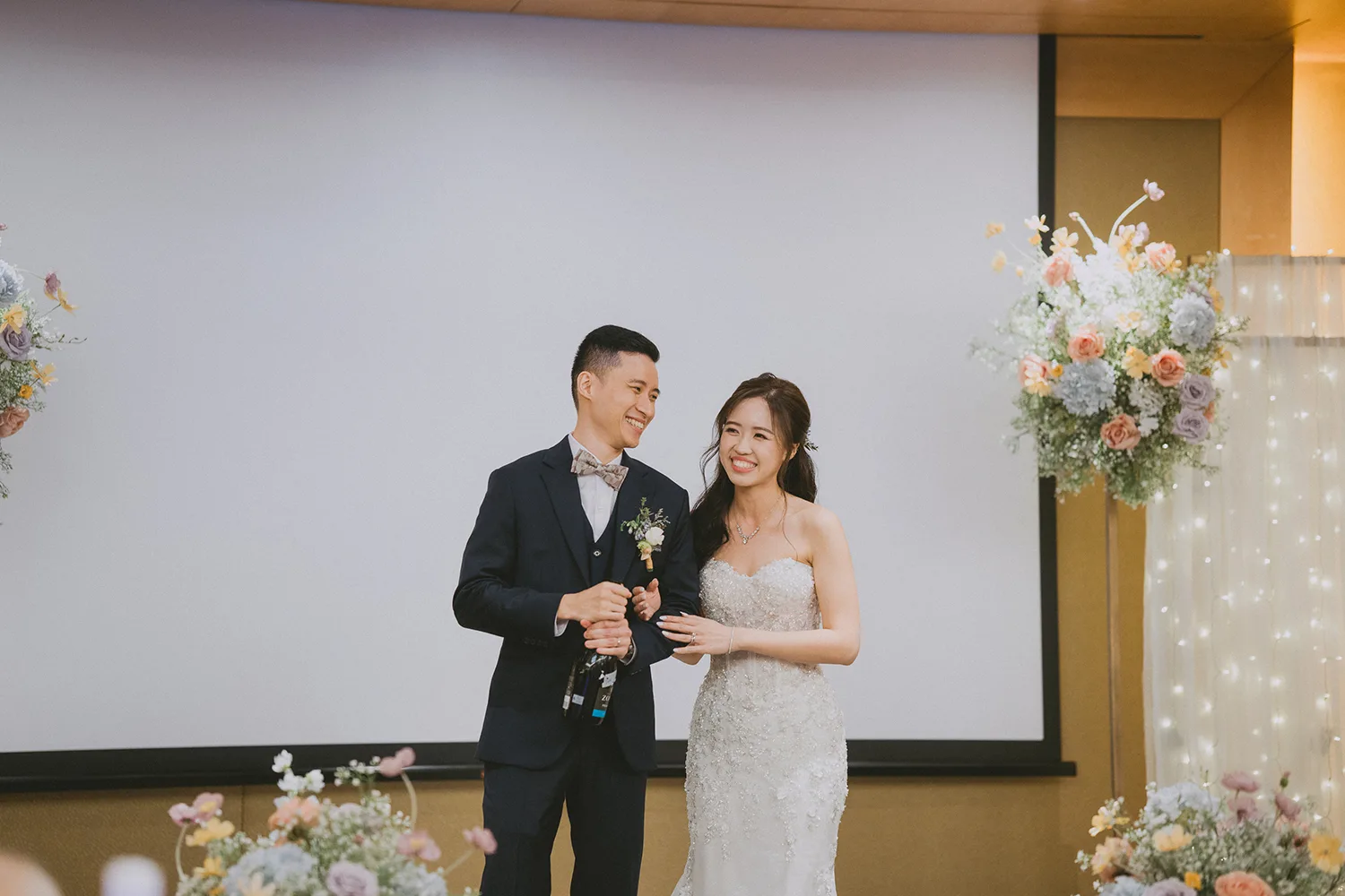 Actual day wedding at Hotel JEN Tanglin, Singapore.