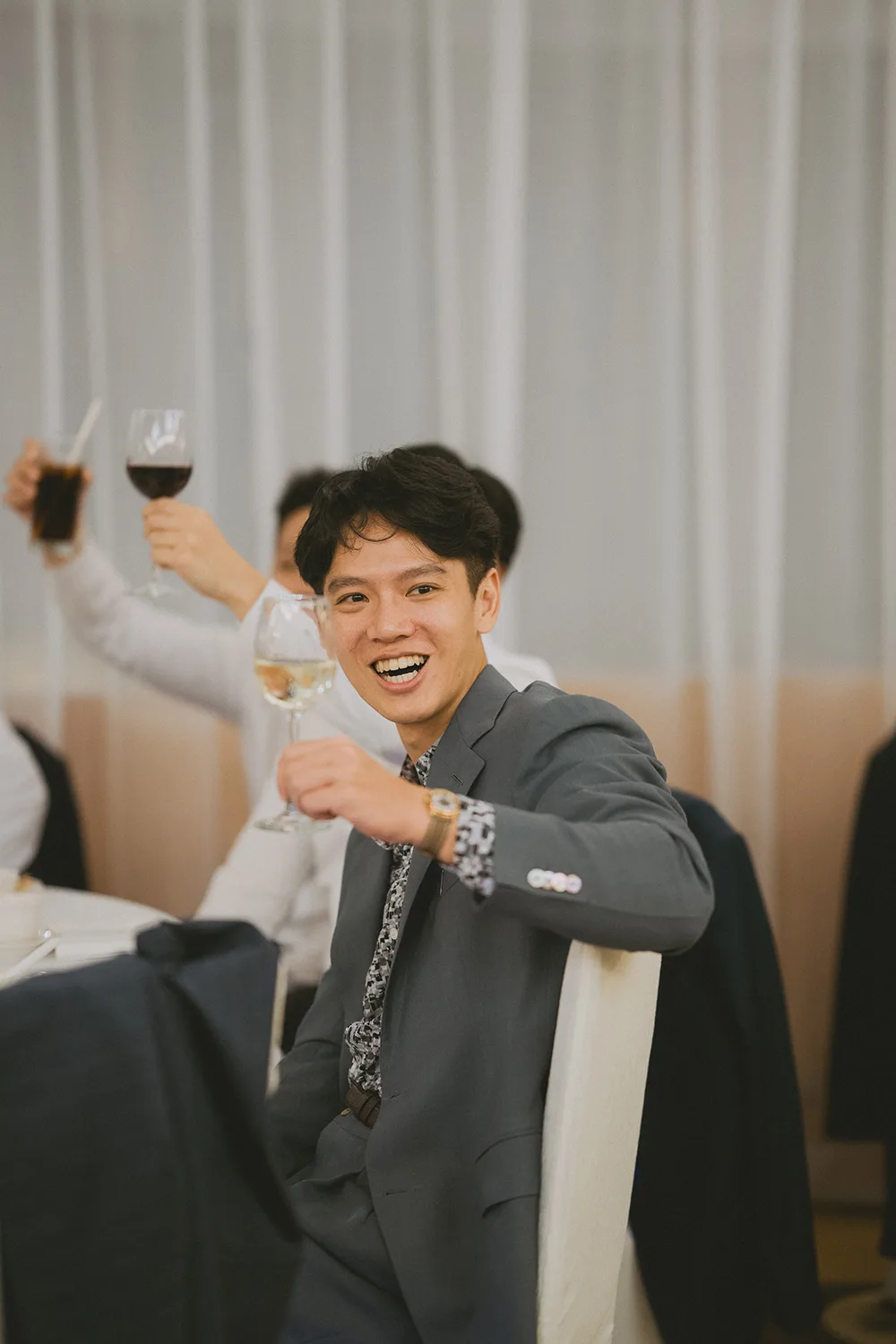 Actual day wedding at Hotel JEN Tanglin, Singapore.