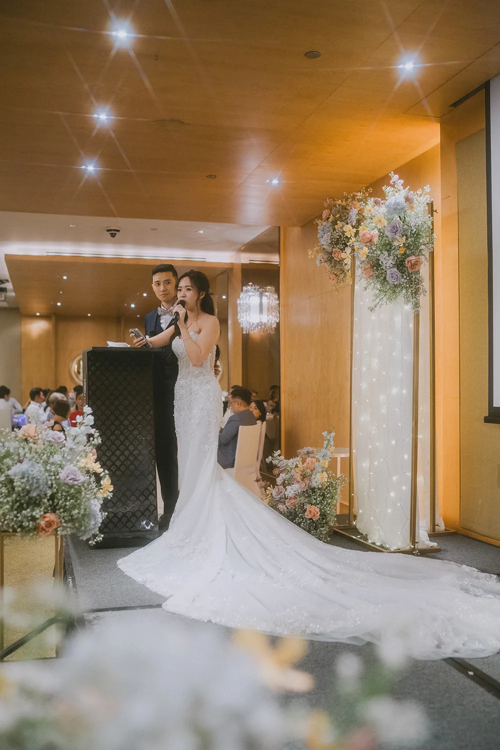 Actual day wedding at Hotel JEN Tanglin, Singapore.